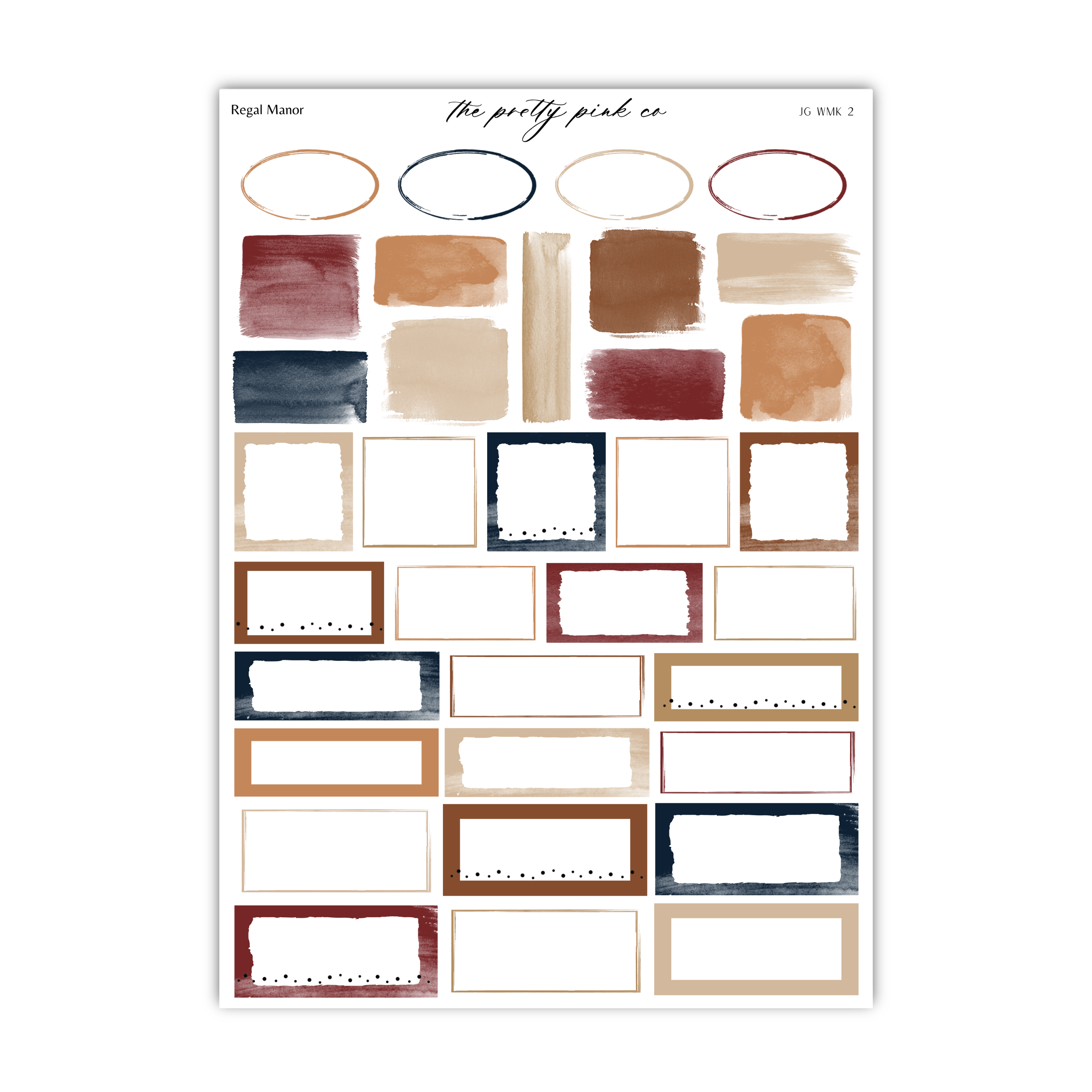 a collection of various shapes and patterns, including circles, rectangles, and squares, arranged in a grid-like pattern. The image does not contain any text or specific details about the objects or their characteristics.