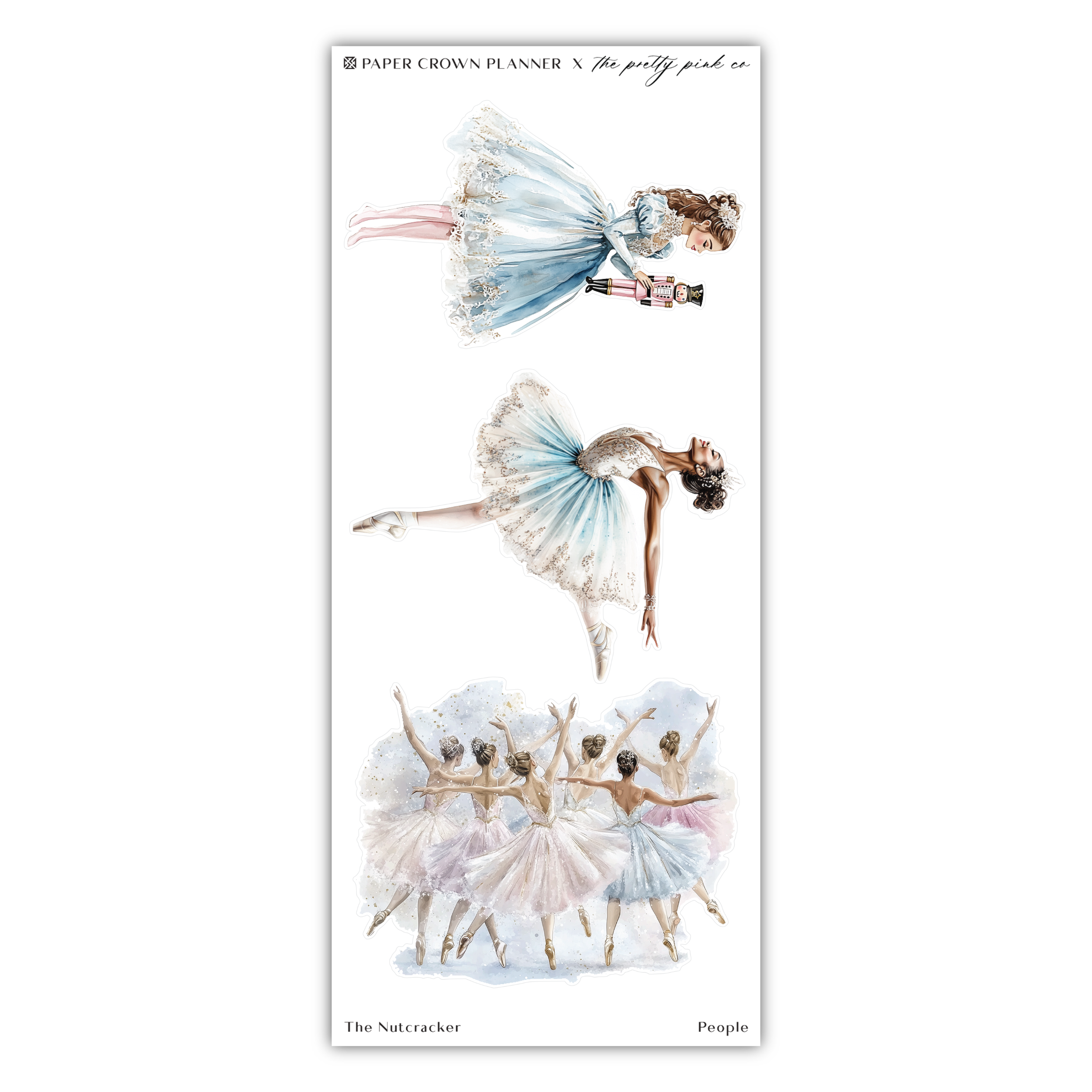 a bookmark with a picture of ballet dancers