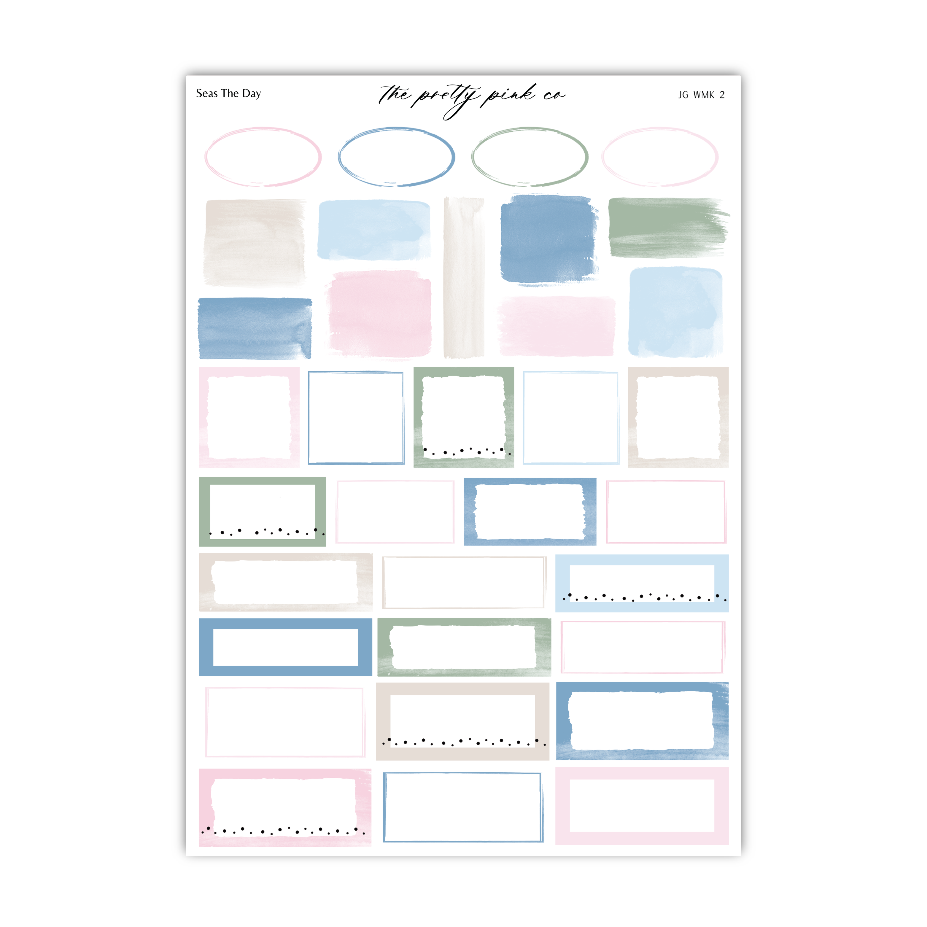 a collection of various shapes and patterns, including circles, squares, and rectangles, arranged in a grid-like pattern. The image does not contain any text or specific details about the objects or their characteristics.