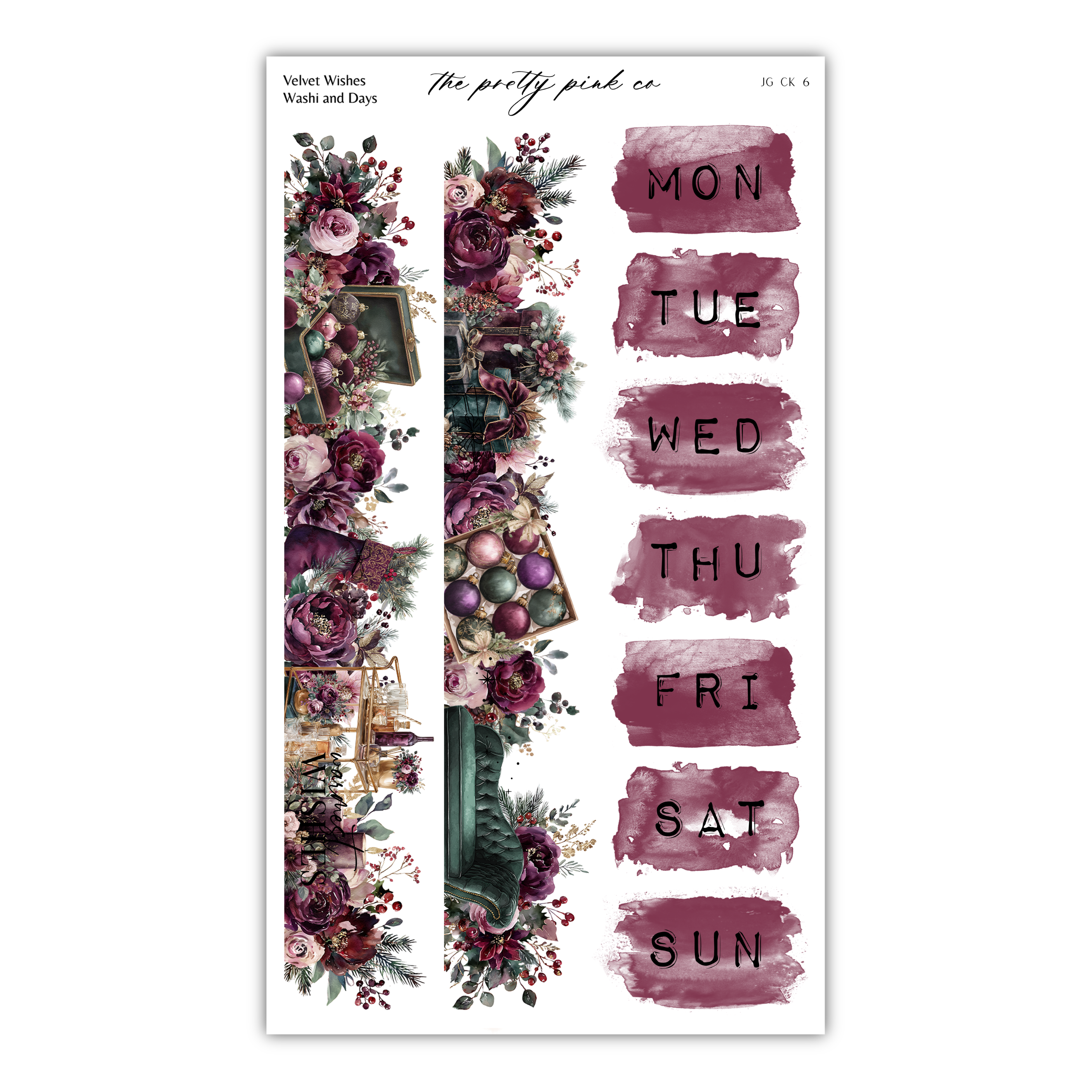 The image is a collage of various floral and decorative elements, including flowers, leaves, and other natural elements, arranged in a visually appealing manner.