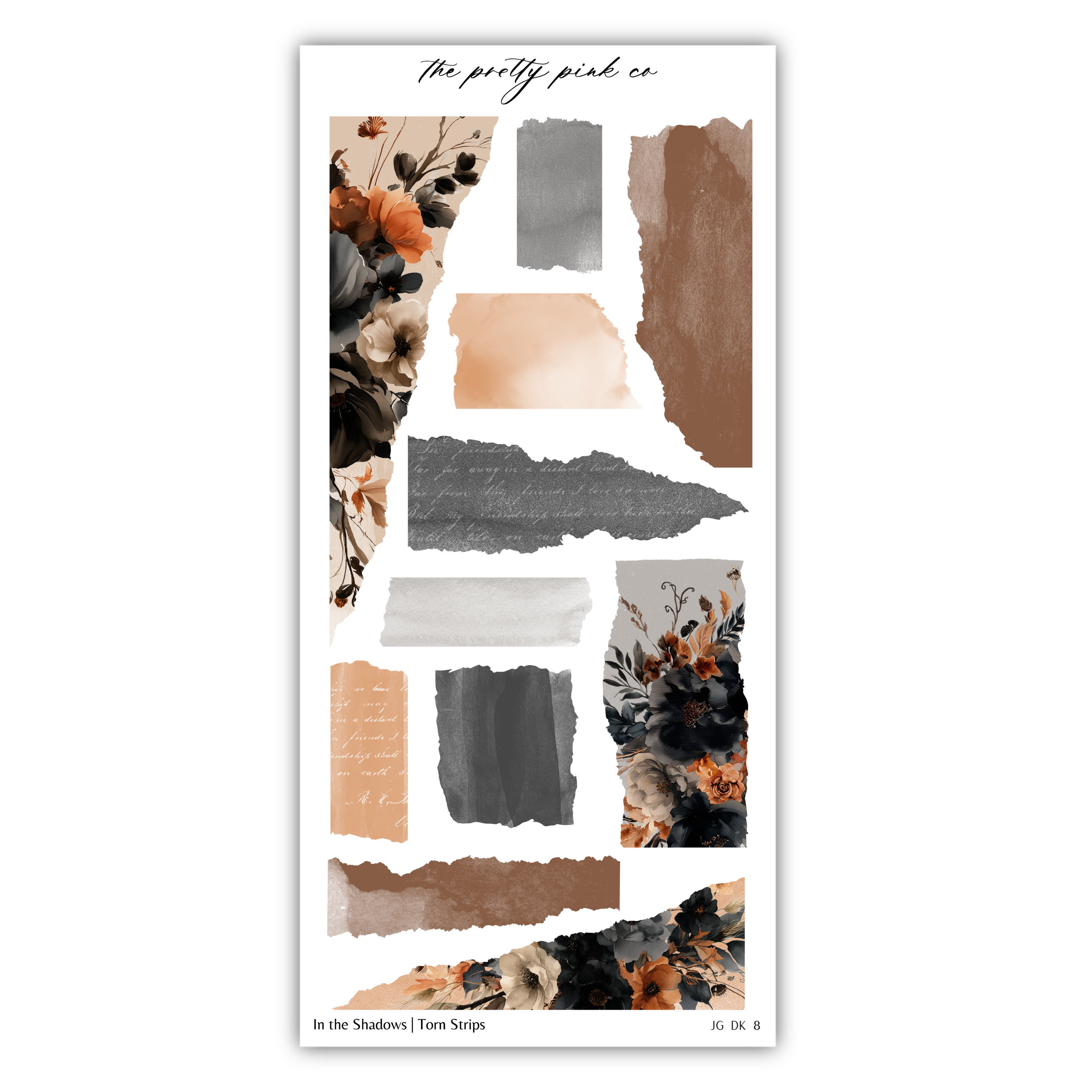 The image is a collage of various abstract shapes and textures, including floral and geometric patterns, arranged in a visually appealing manner.