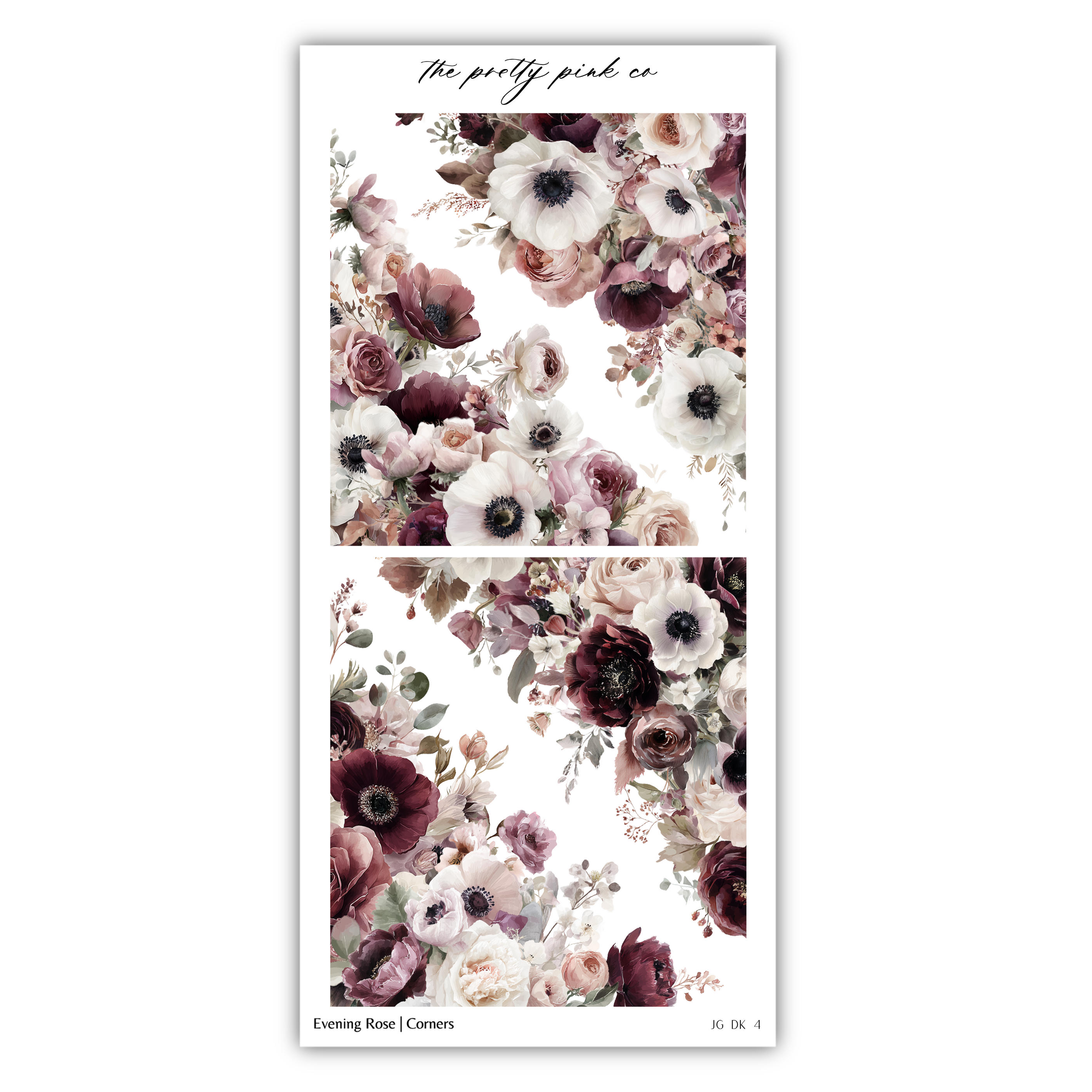 The image is a collage of two floral images, featuring various types of flowers such as roses, lilies, and peonies. The images are arranged in a symmetrical manner, with the top image being a larger version of the bottom image. The flowers in the images are predominantly white, pink, and purple, creating a visually appealing and harmonious composition.