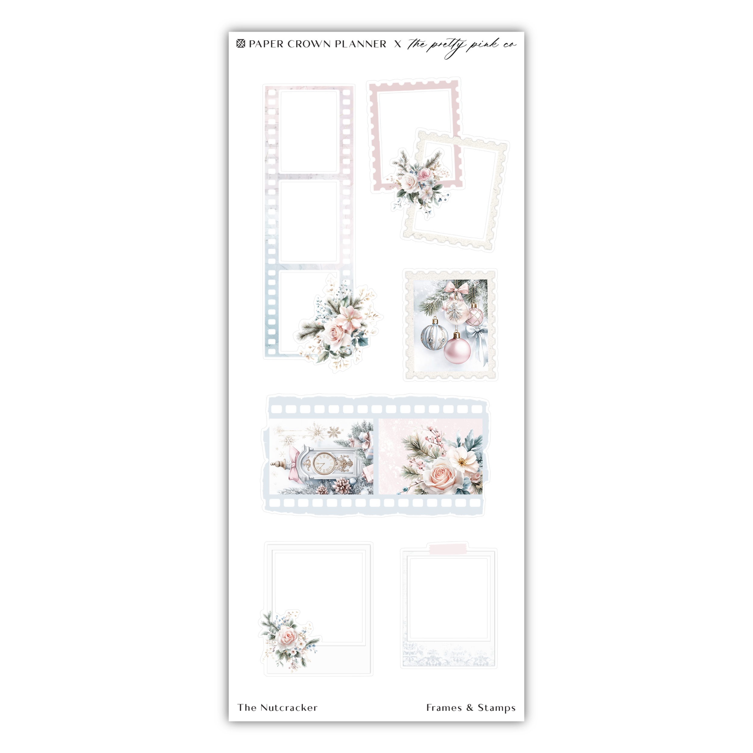 a sheet of paper with flowers on it