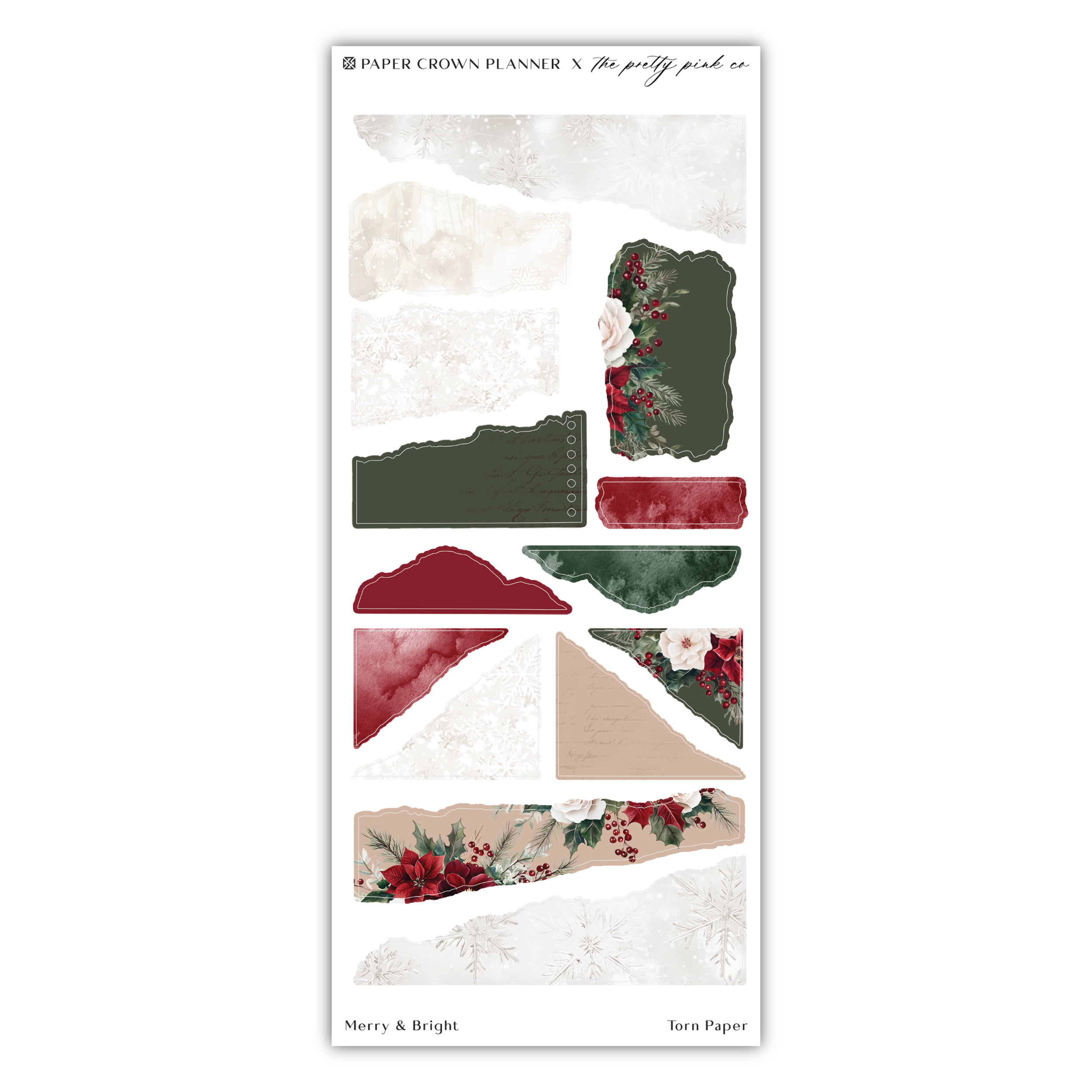 a sheet of paper with different shapes and colors