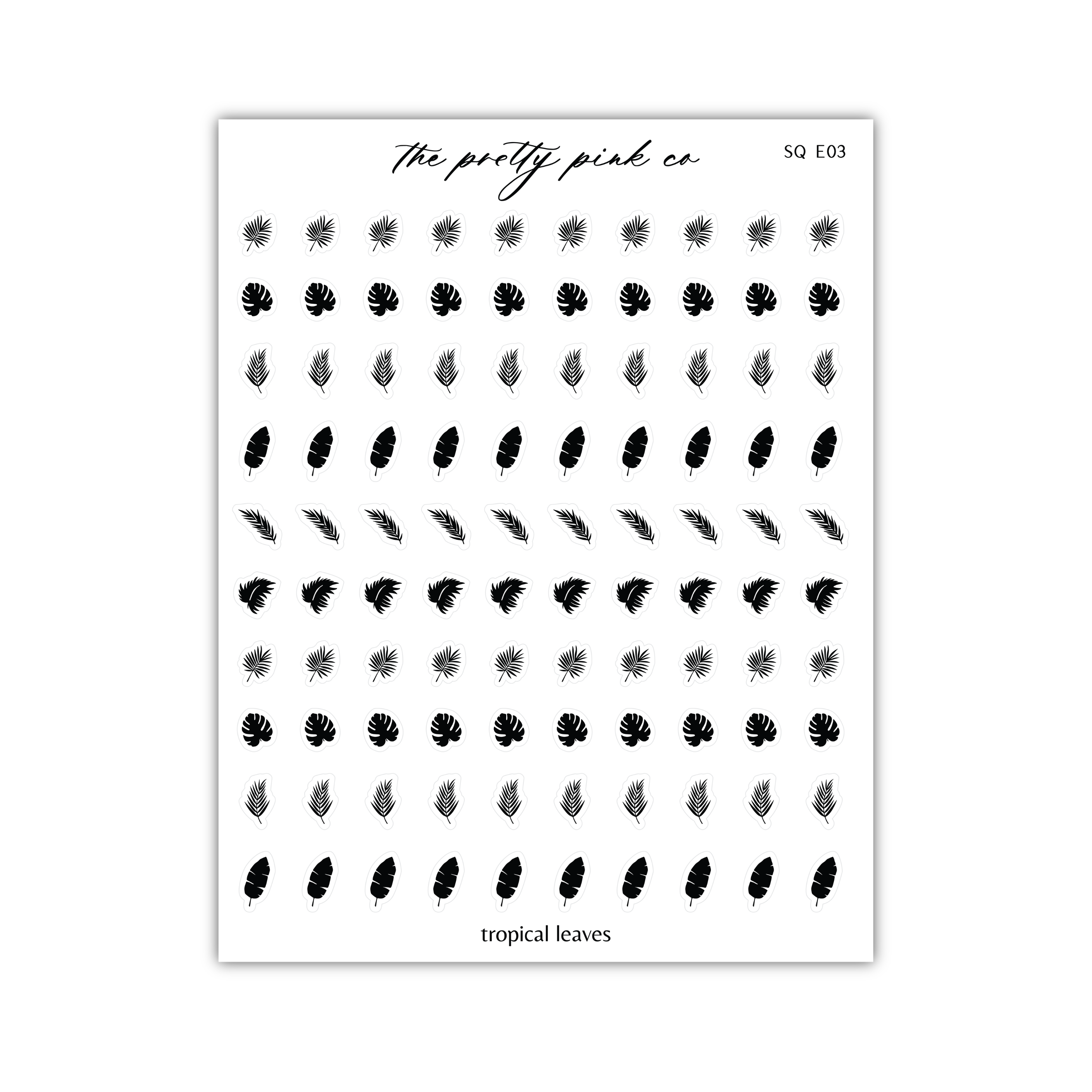 a sheet of black and white paper with a pattern of feathers