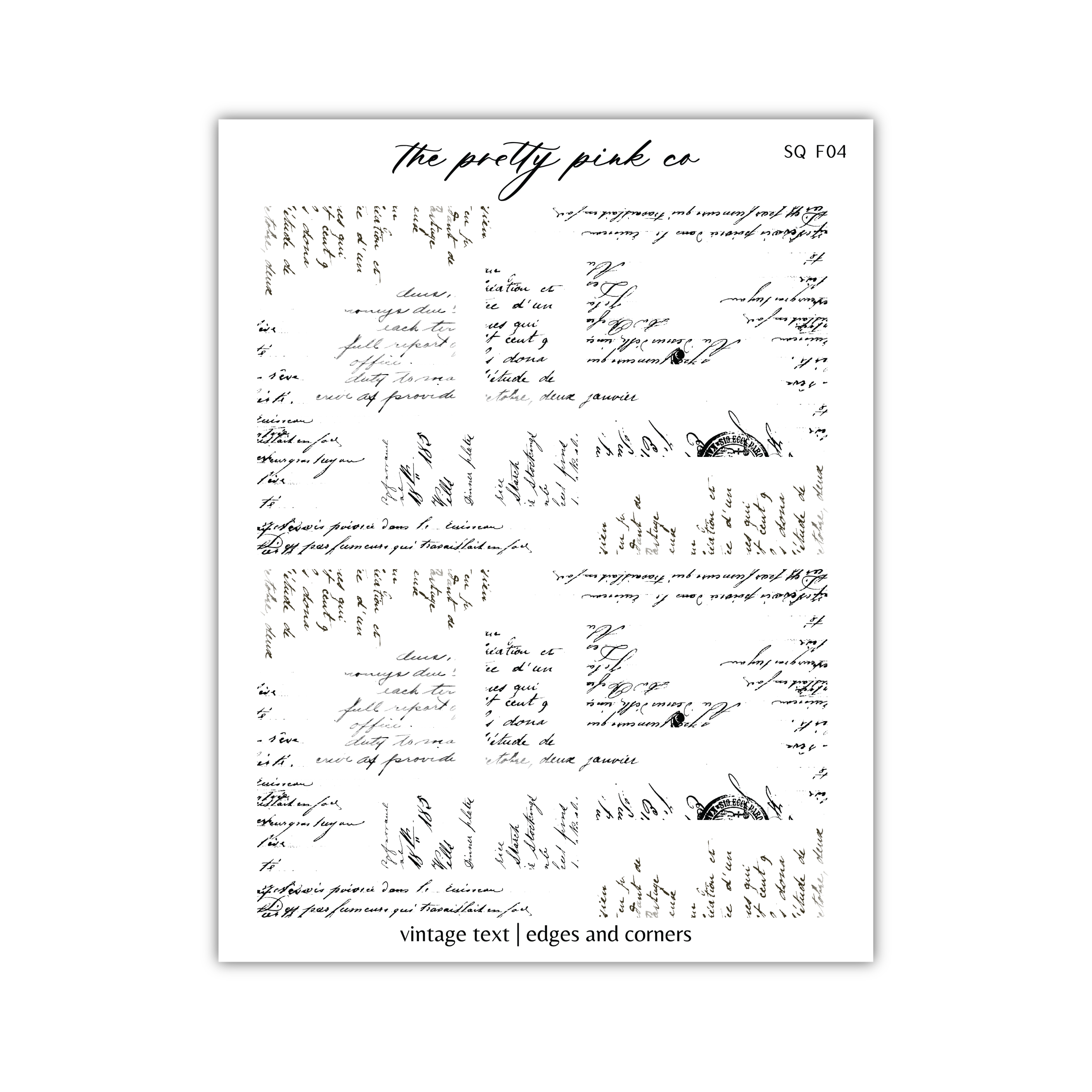 a sheet of paper with writing on it