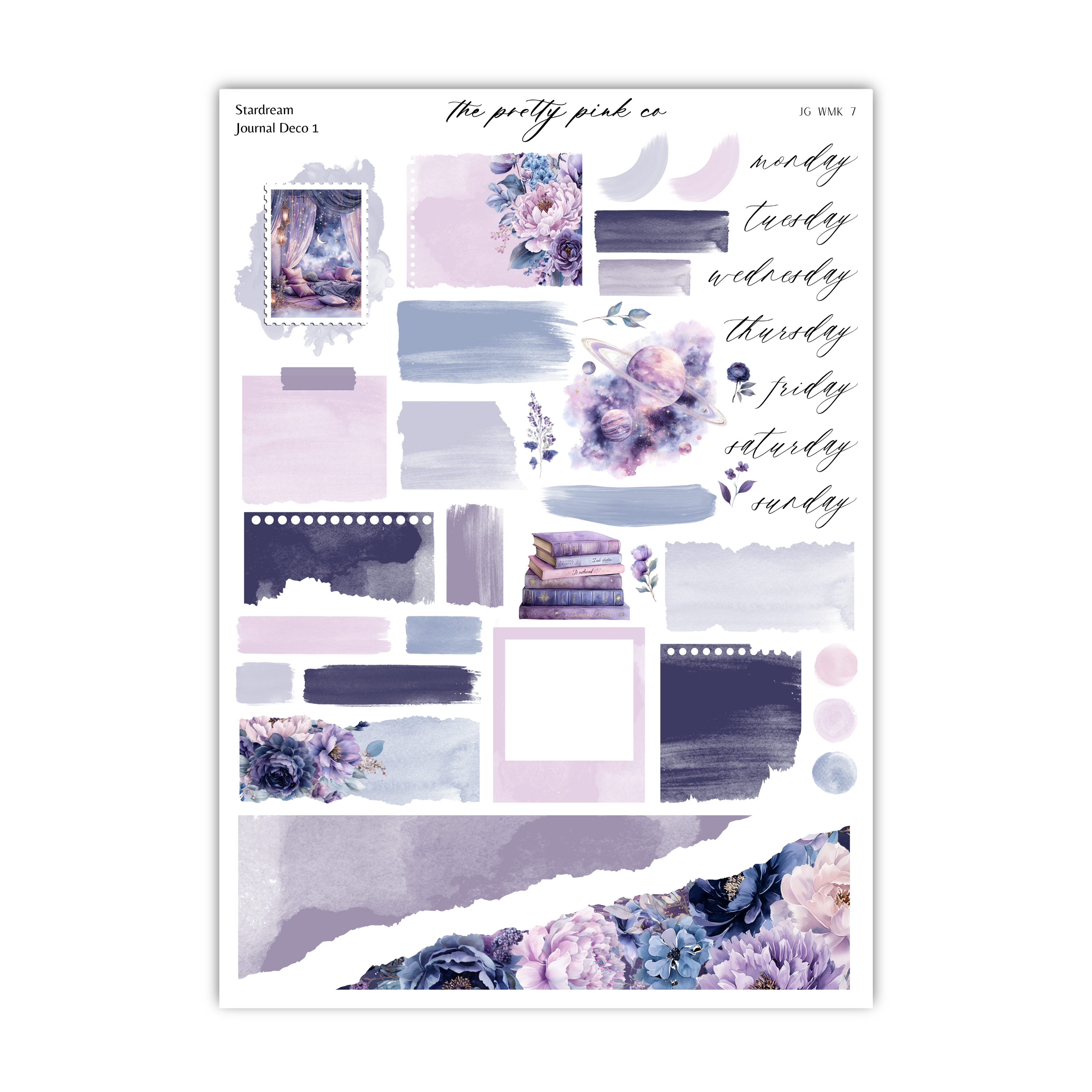 The image is a collage of various images, including floral and abstract elements, arranged in a visually appealing manner.