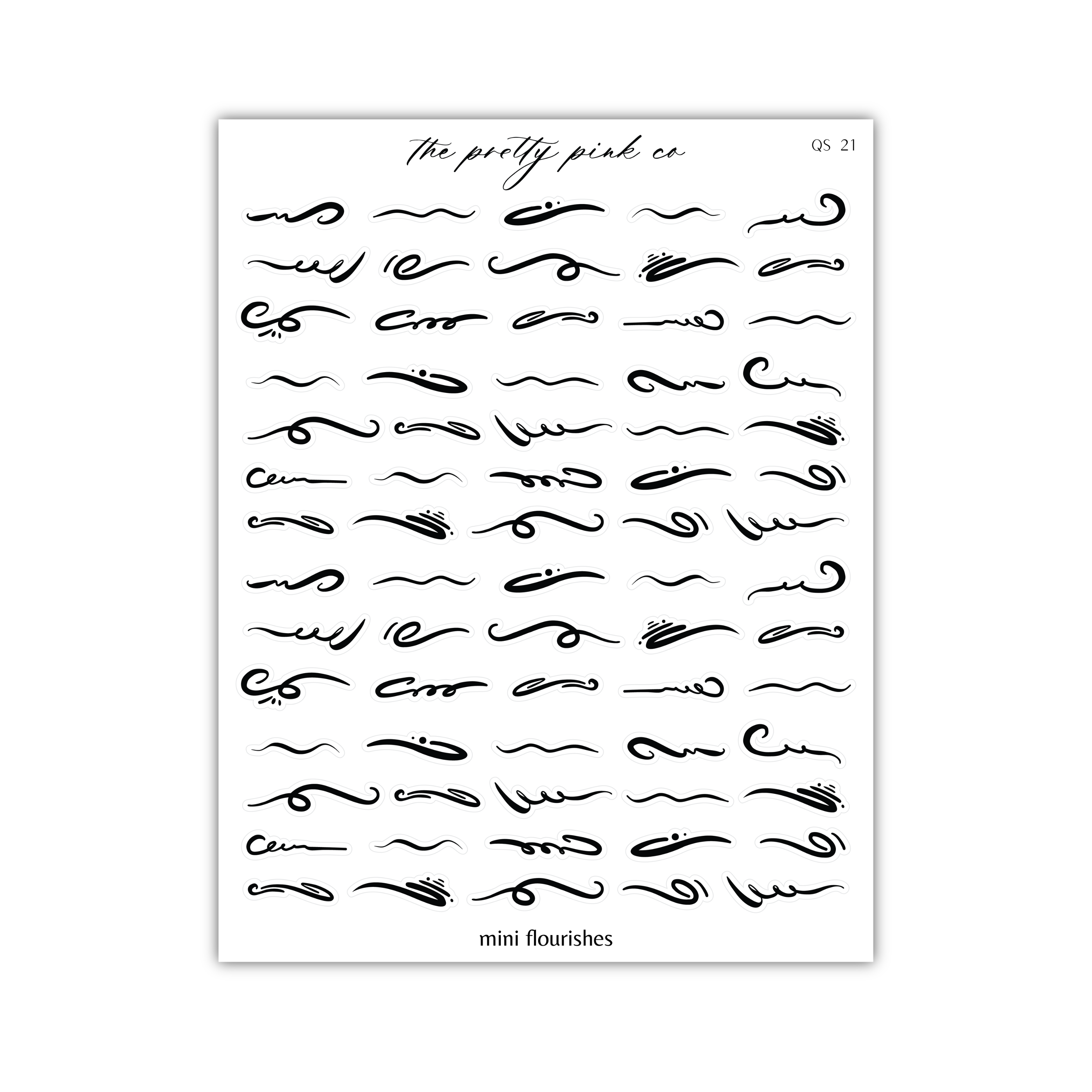 a sheet of black ink on a white background