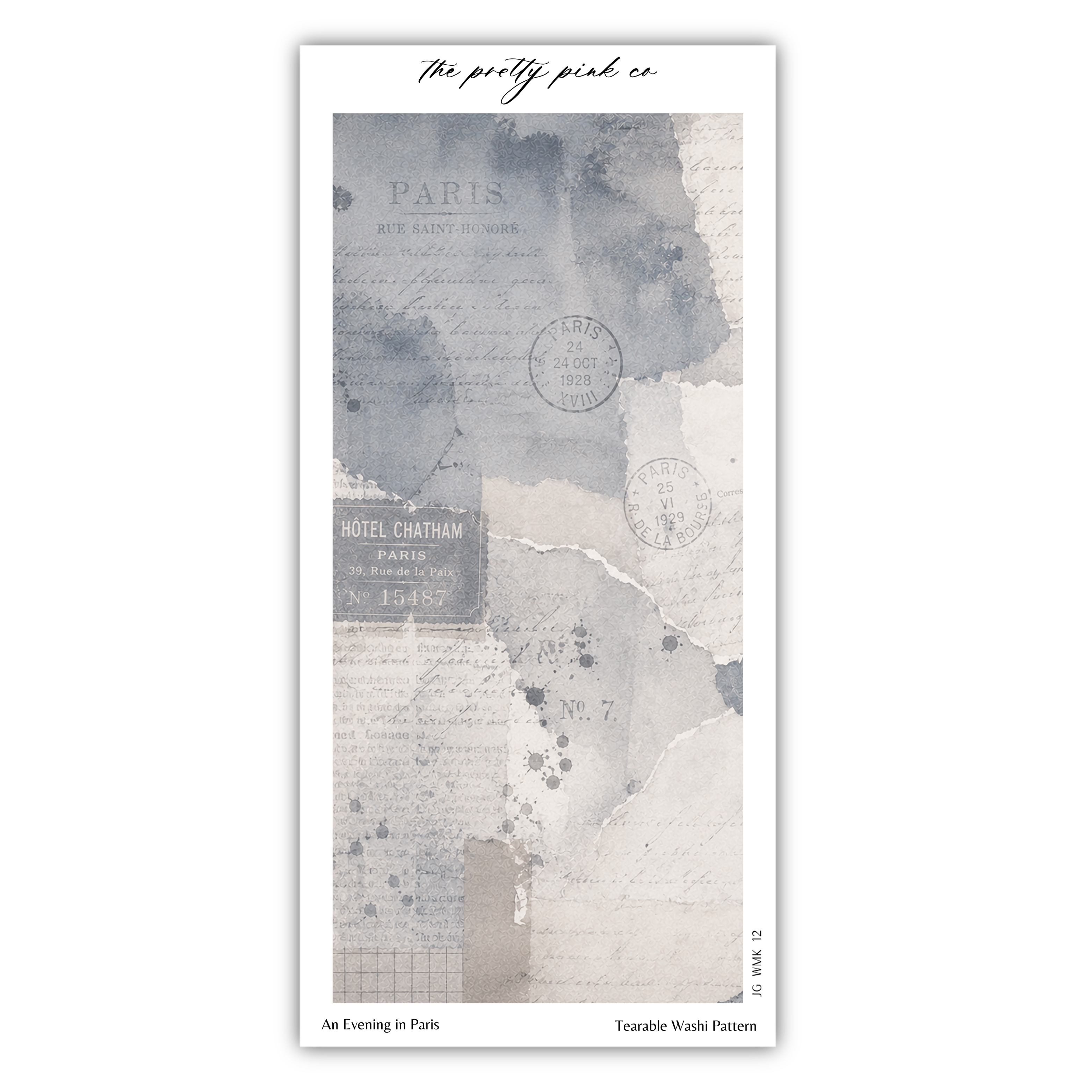 The image is a collage of various elements, including text, stamps, and other decorative elements, all set against a grey and white background.
