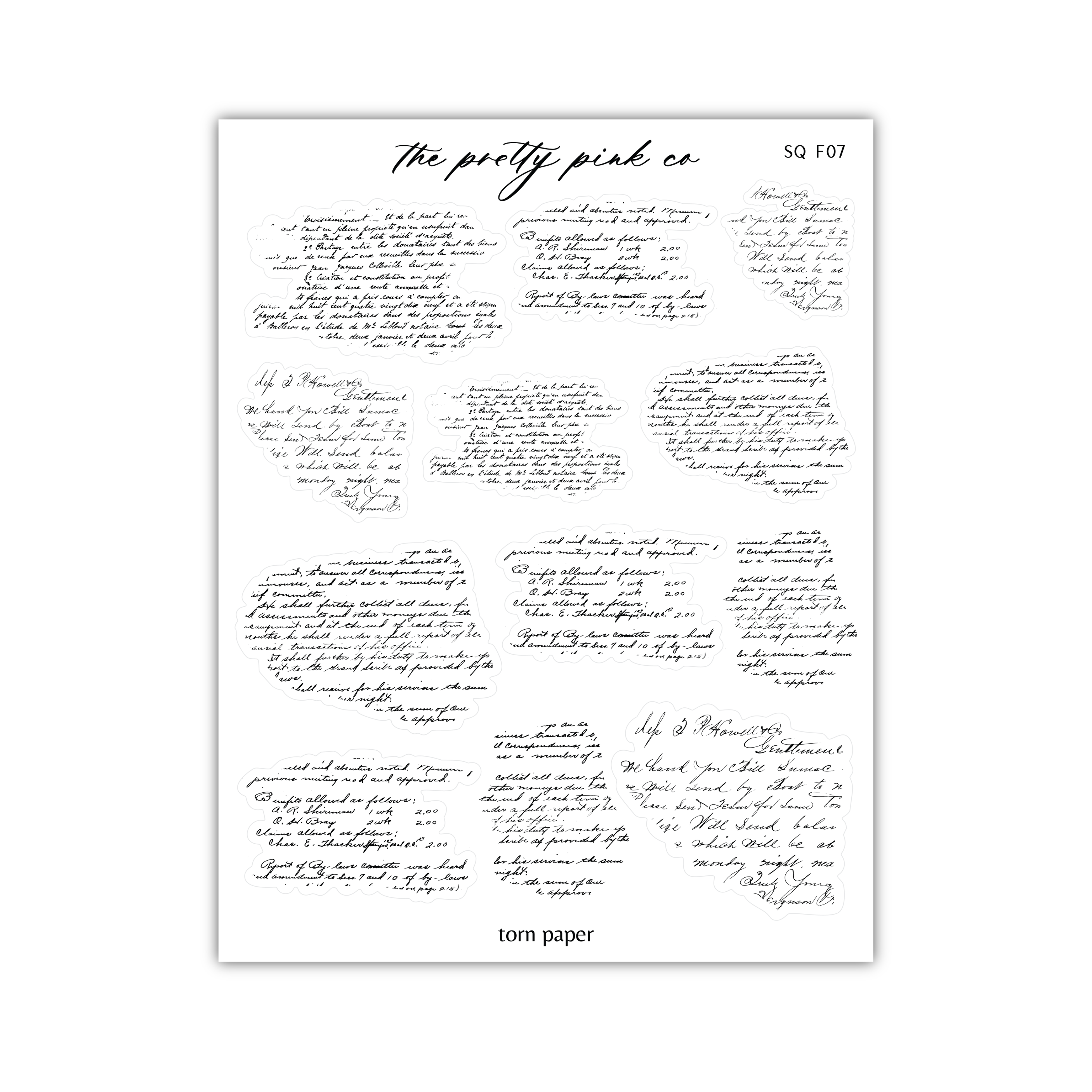 a sheet of paper with handwriting on it