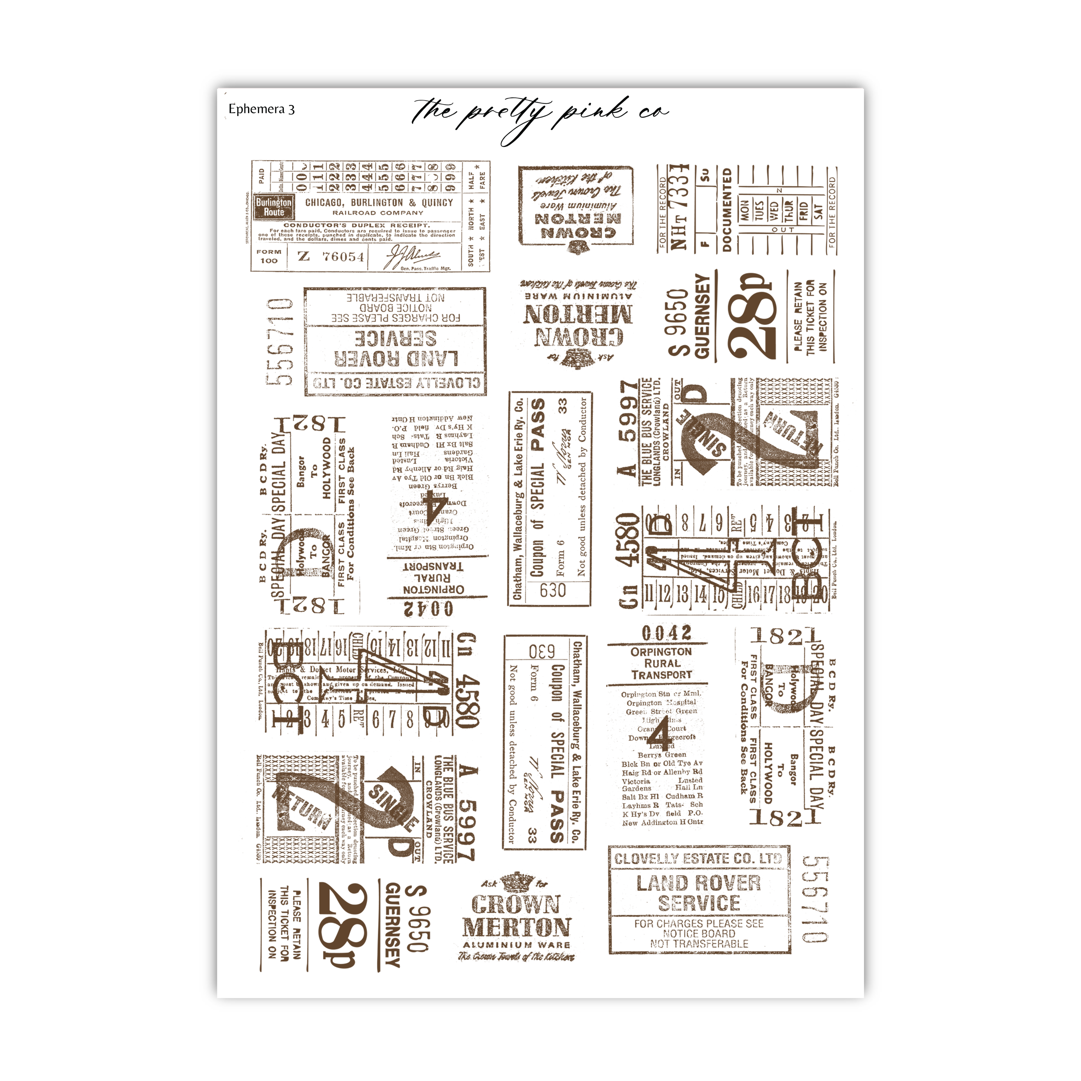 a collage of various text elements, including numbers, dates, and other text, arranged in a grid-like pattern. The text appears to be in a vintage or old-fashioned style, with some of the words being repeated across the images. The image does not contain any specific information about a person or a location, and the phrases used are not overly descriptive or redundant.