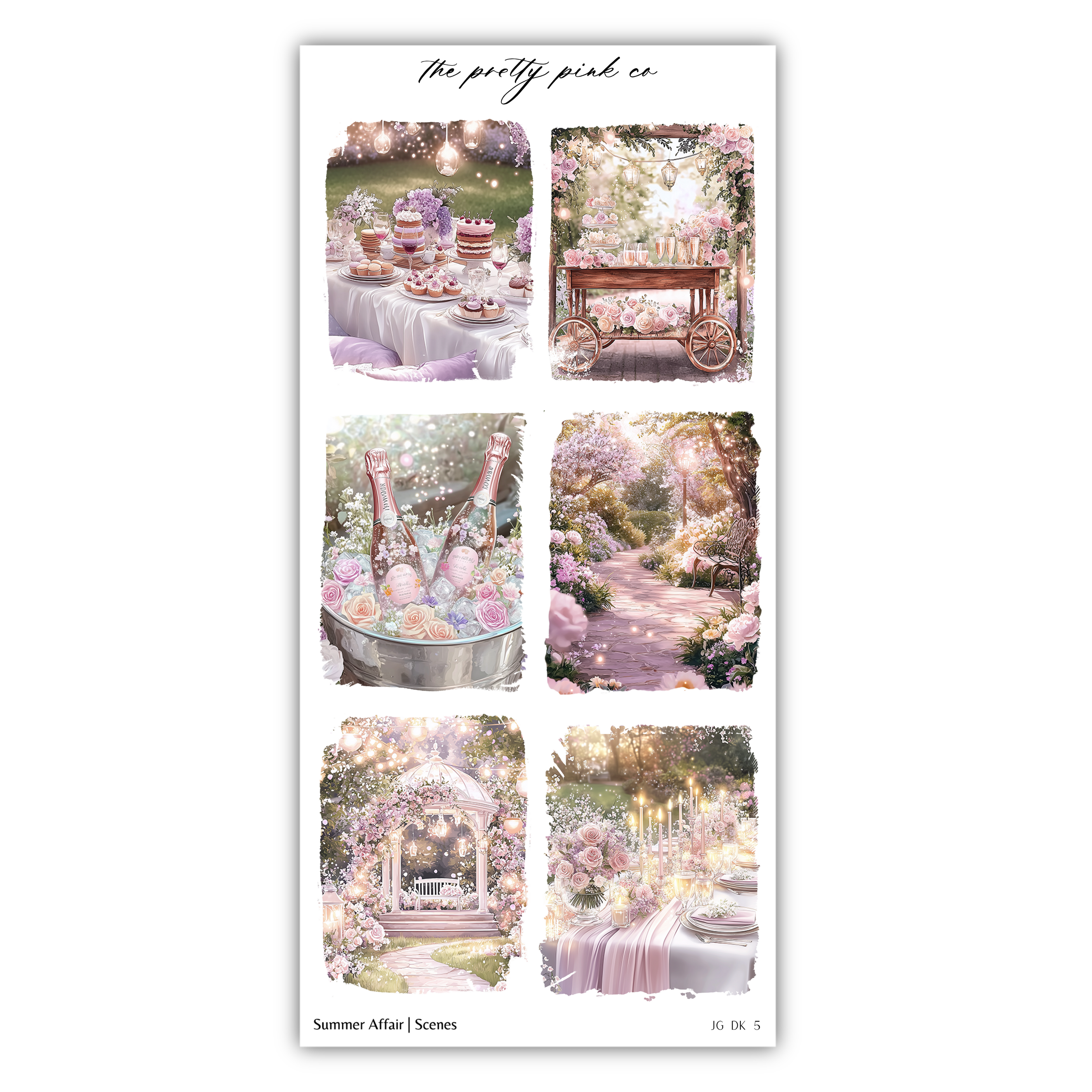 a collage of photos of a garden
