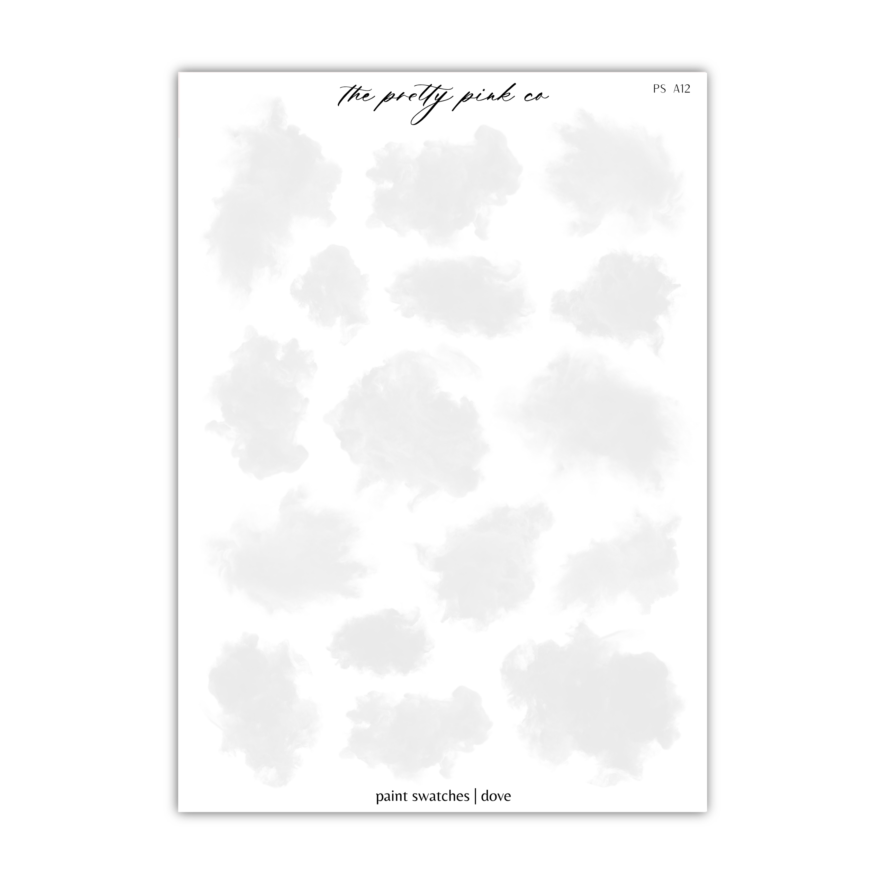 a white sheet of paper with black ink on it