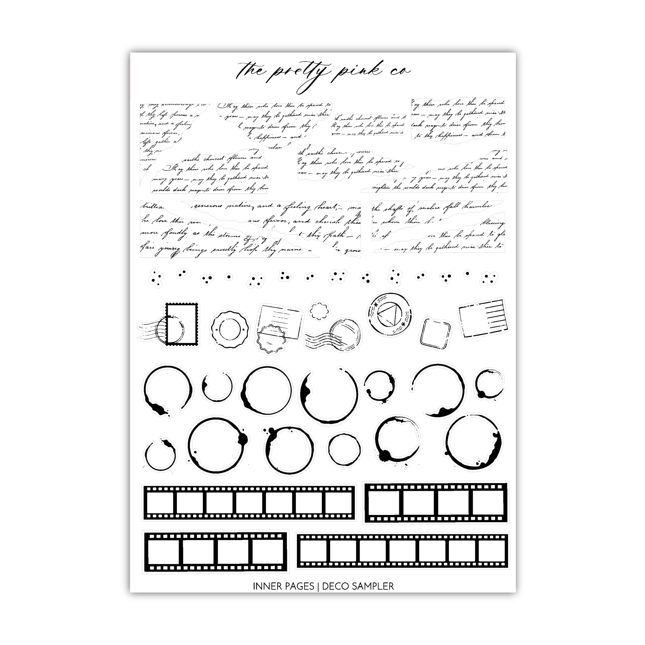 Deco Sampler: Inner Pages