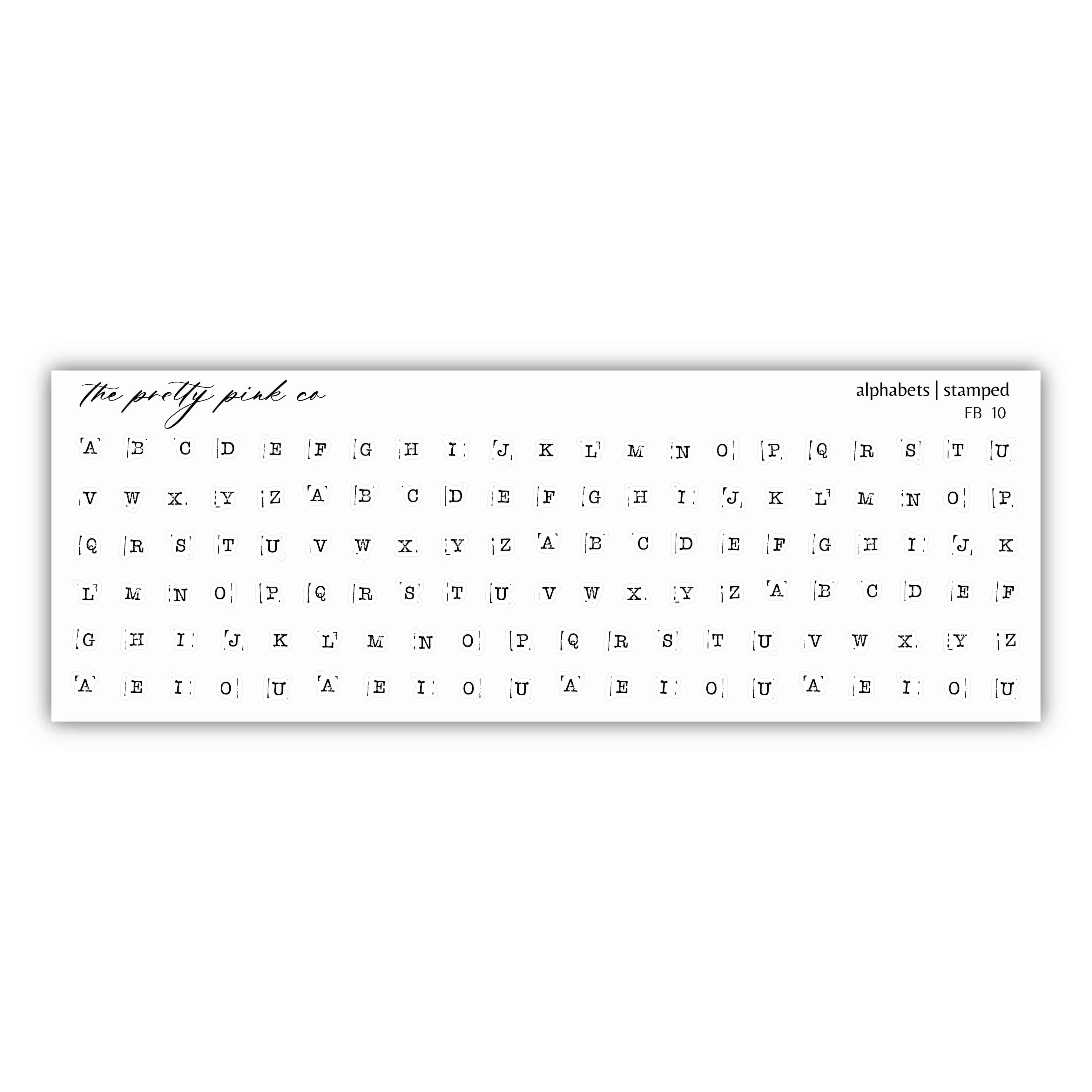 a white keyboard with a black and white font on it