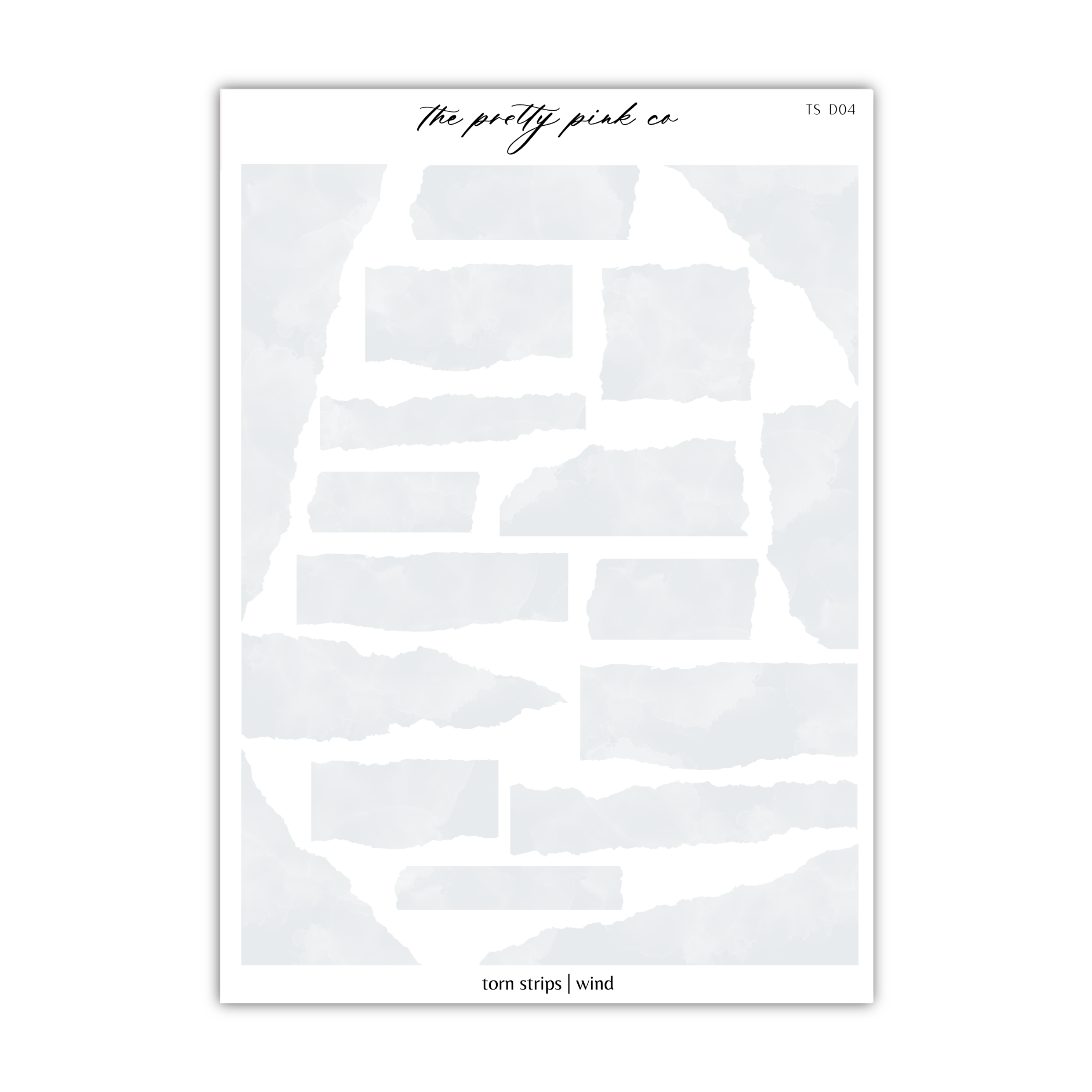 a piece of paper with a white background