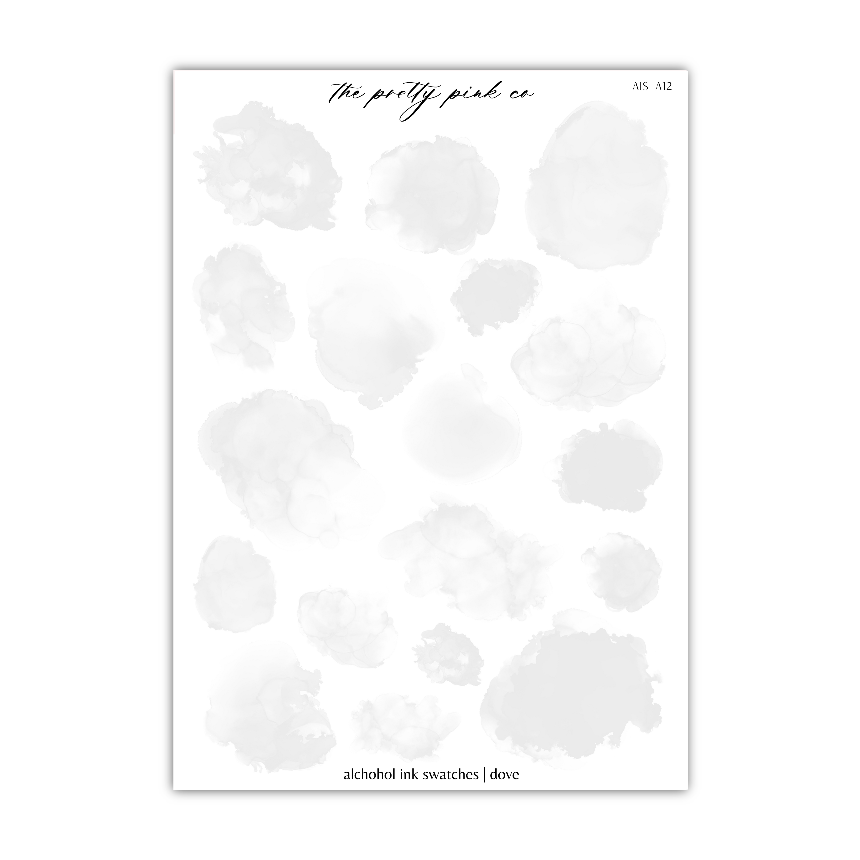 a white sheet of paper with black ink on it