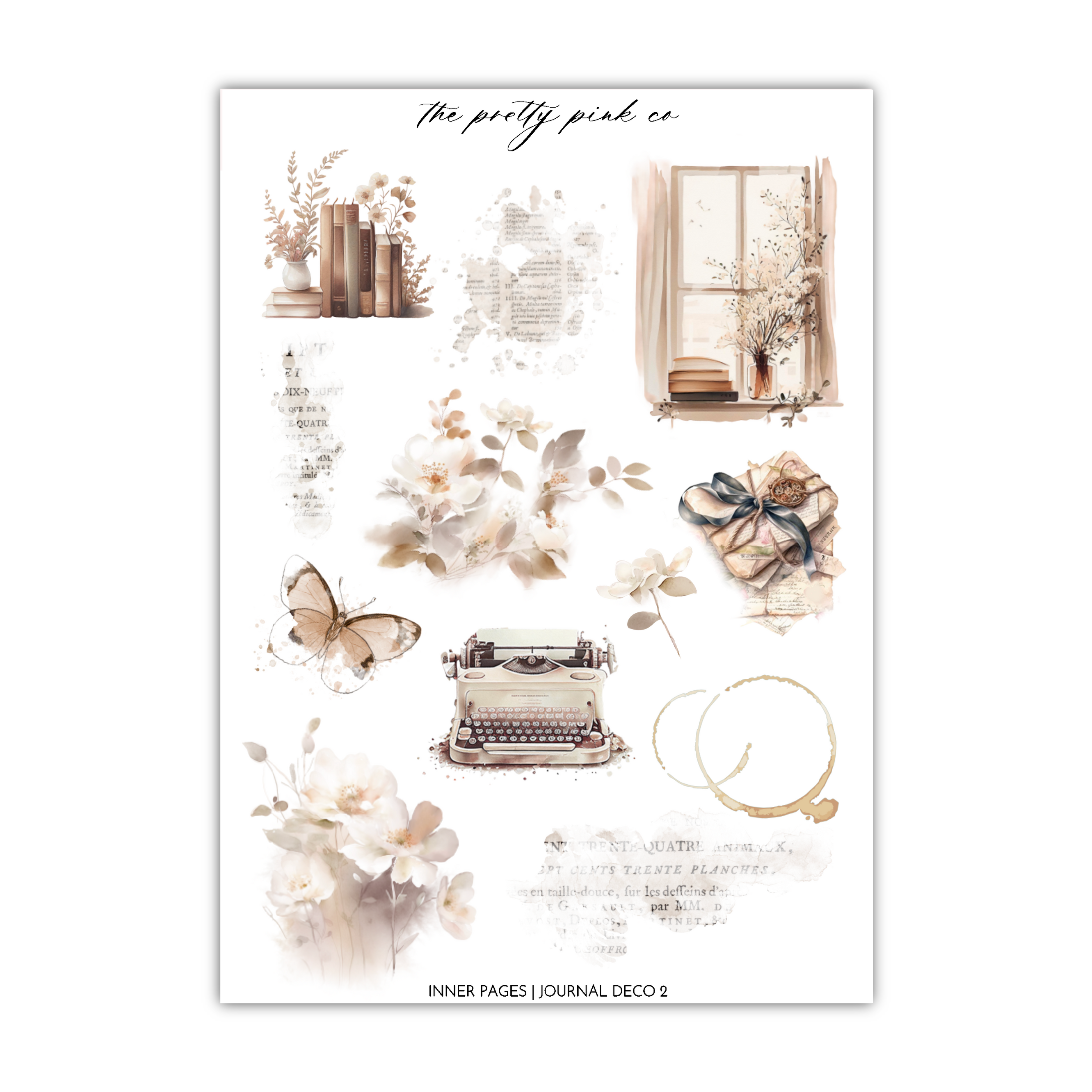 Inner Pages | Journaling Kit