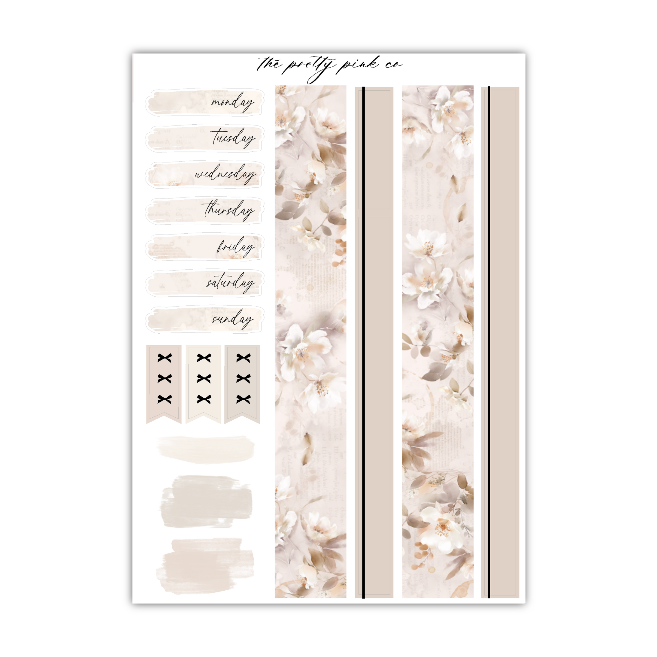 Inner Pages | Foiled Weekly Kit