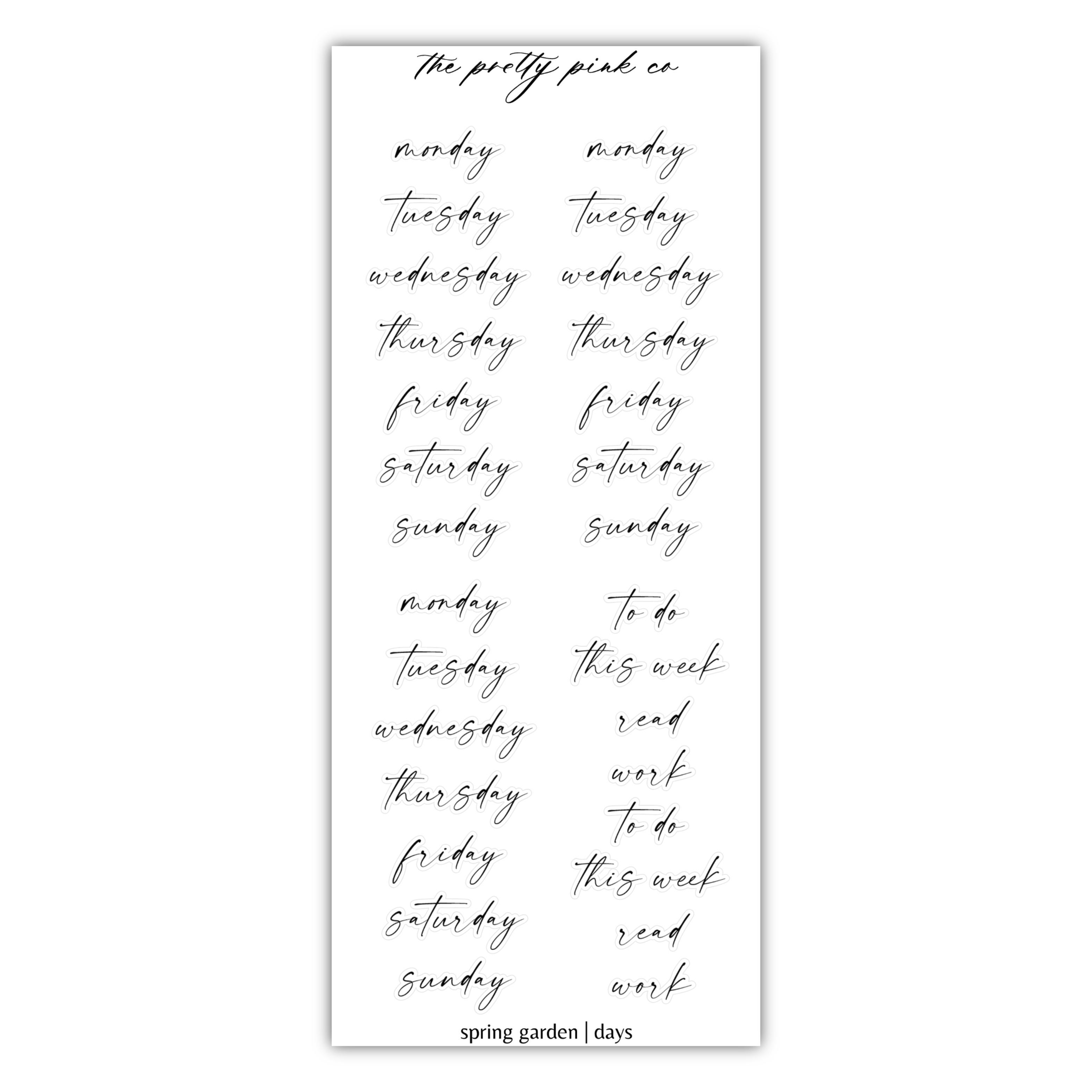 a white sheet of paper with writing on it