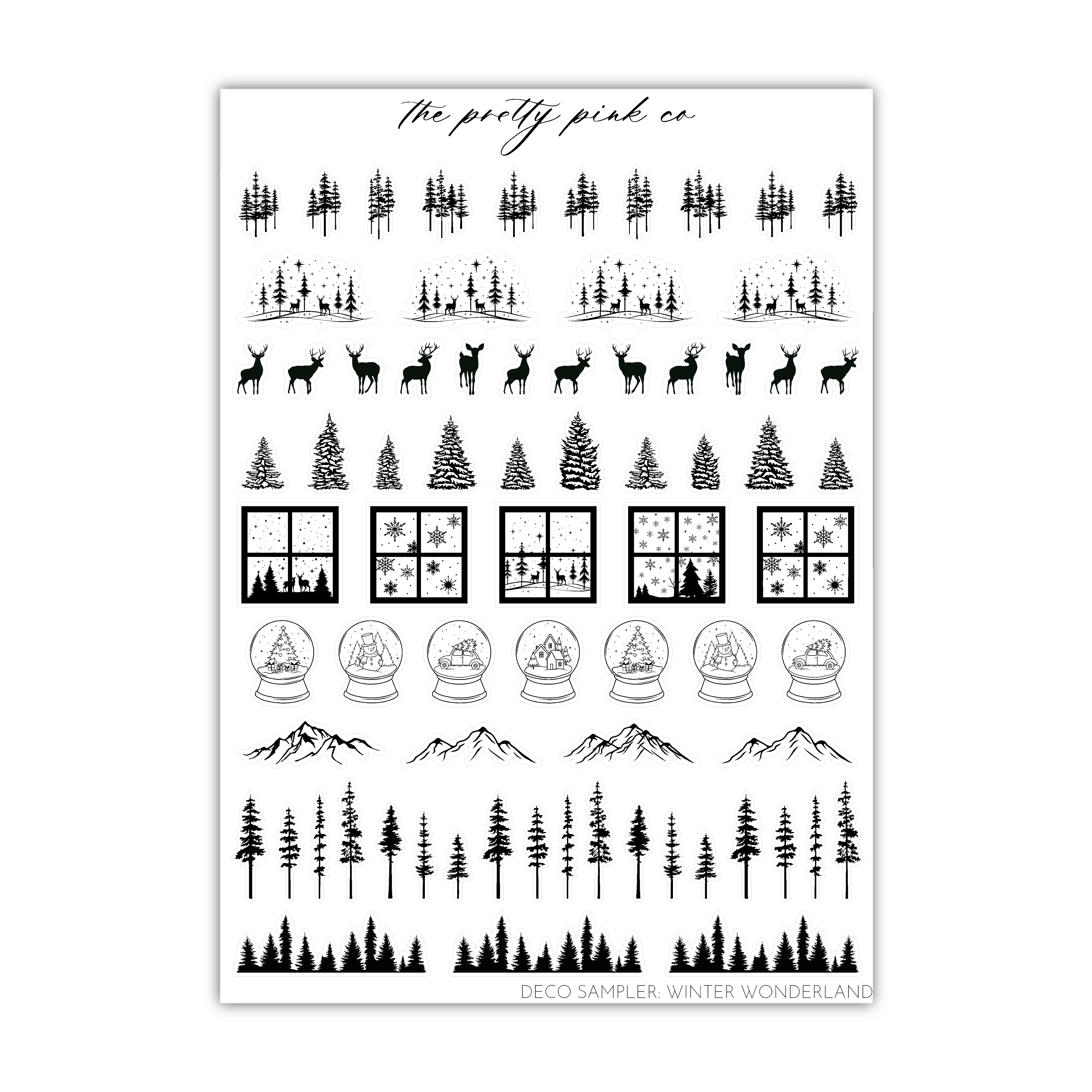 Deco Sampler: Winter Wonderland