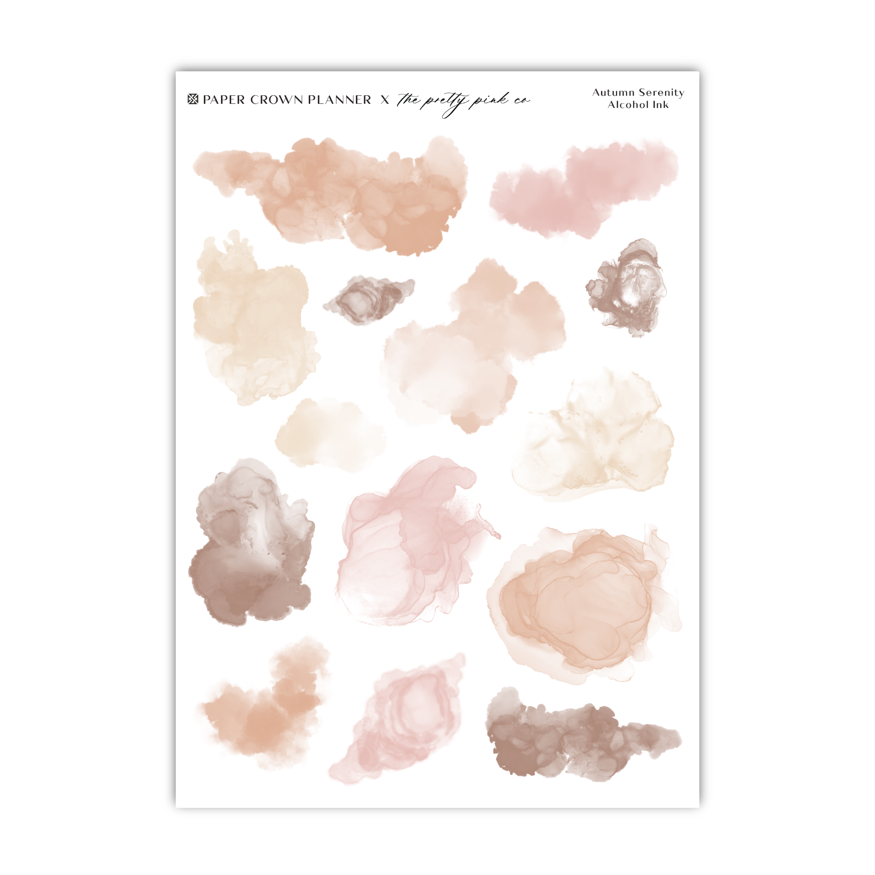 a sheet of watercolor paint on a white background