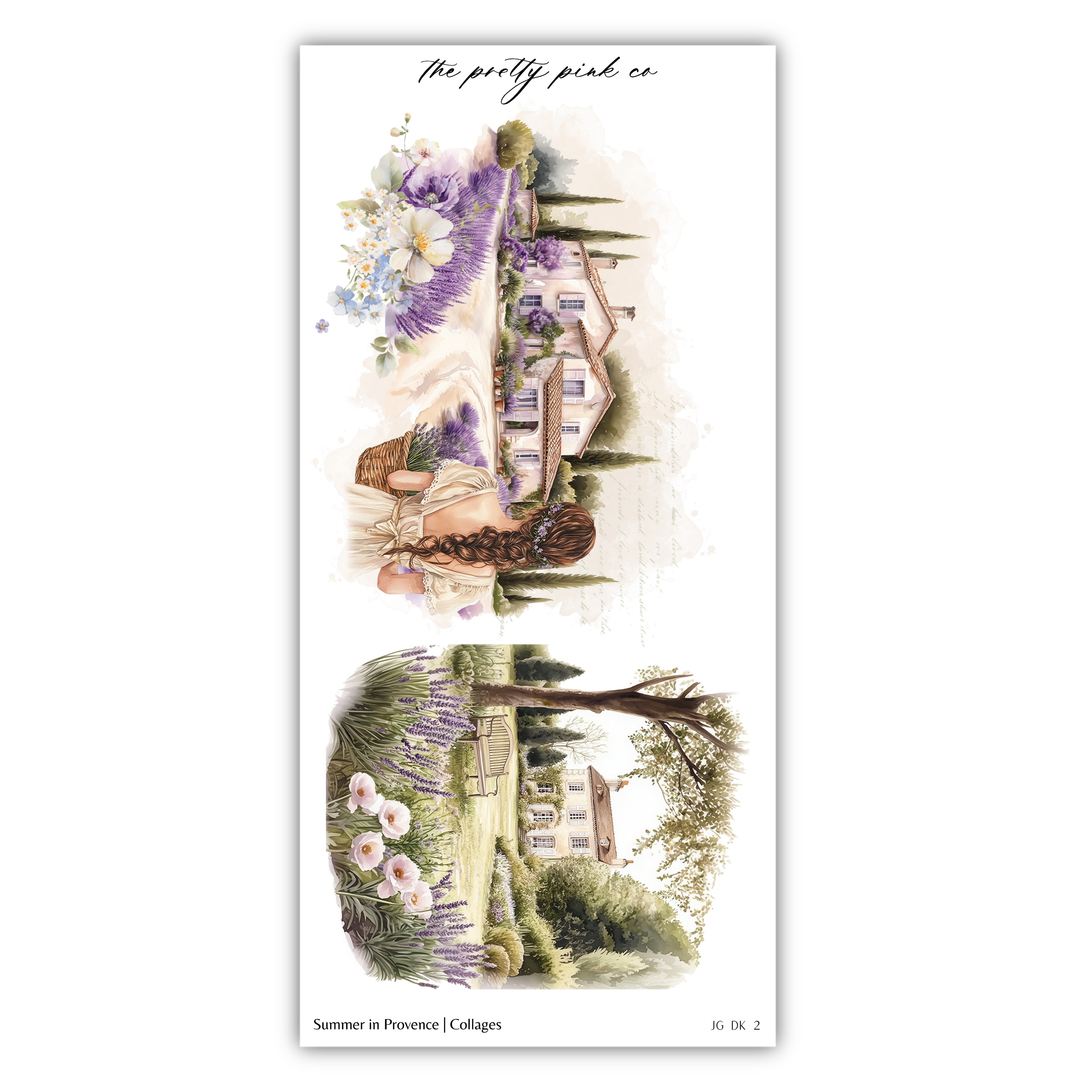 a picture of a house with flowers on it