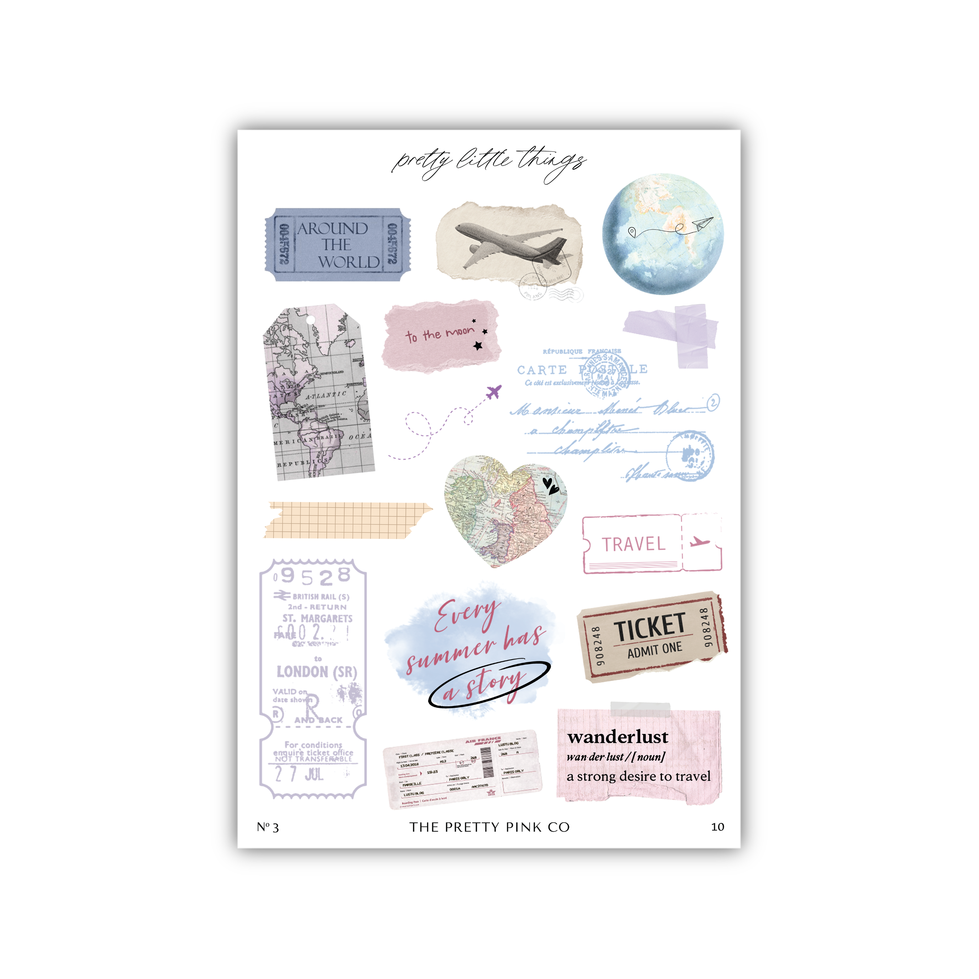 Postcards from Afar 10 | Foiled