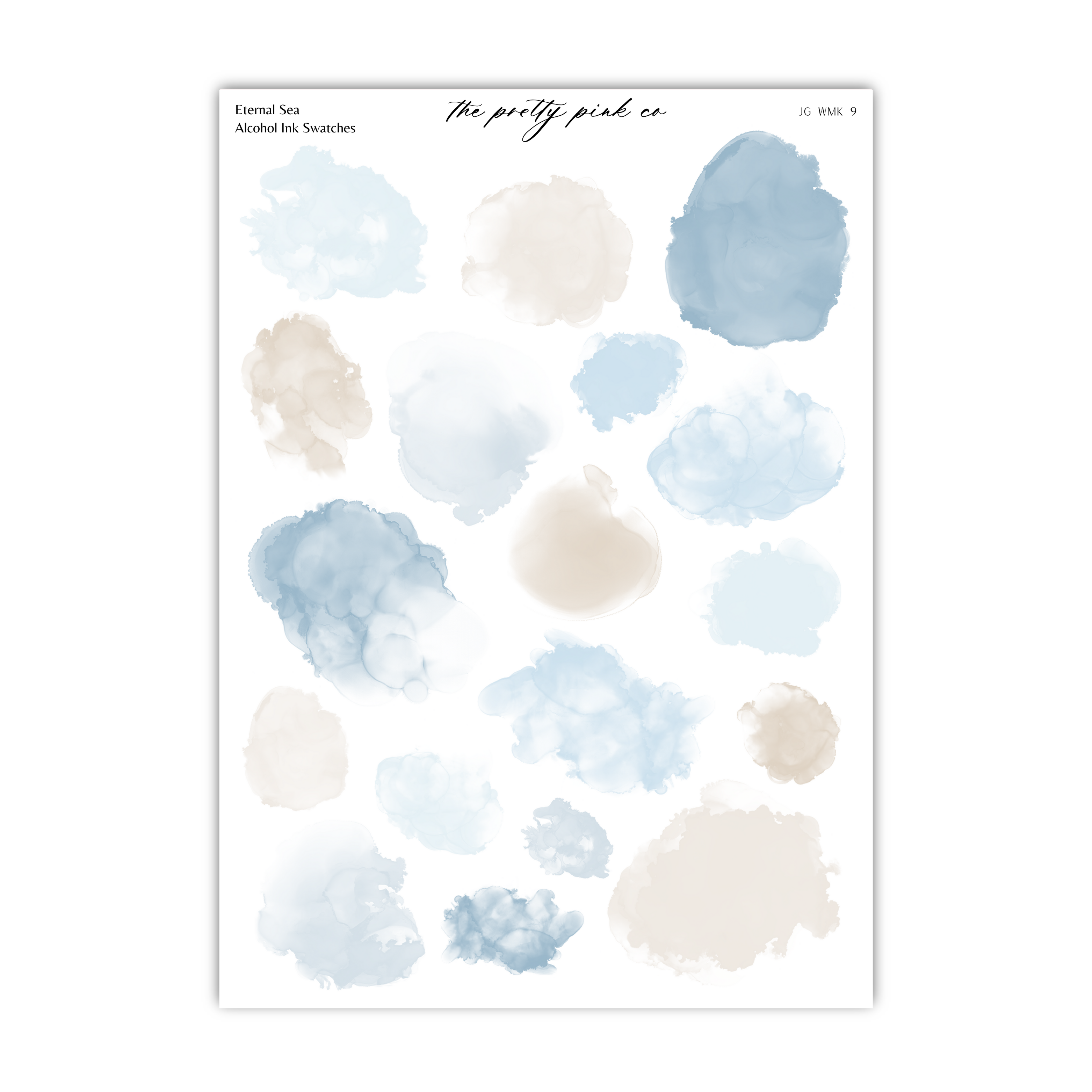 Eternal Sea | Ink Swatches