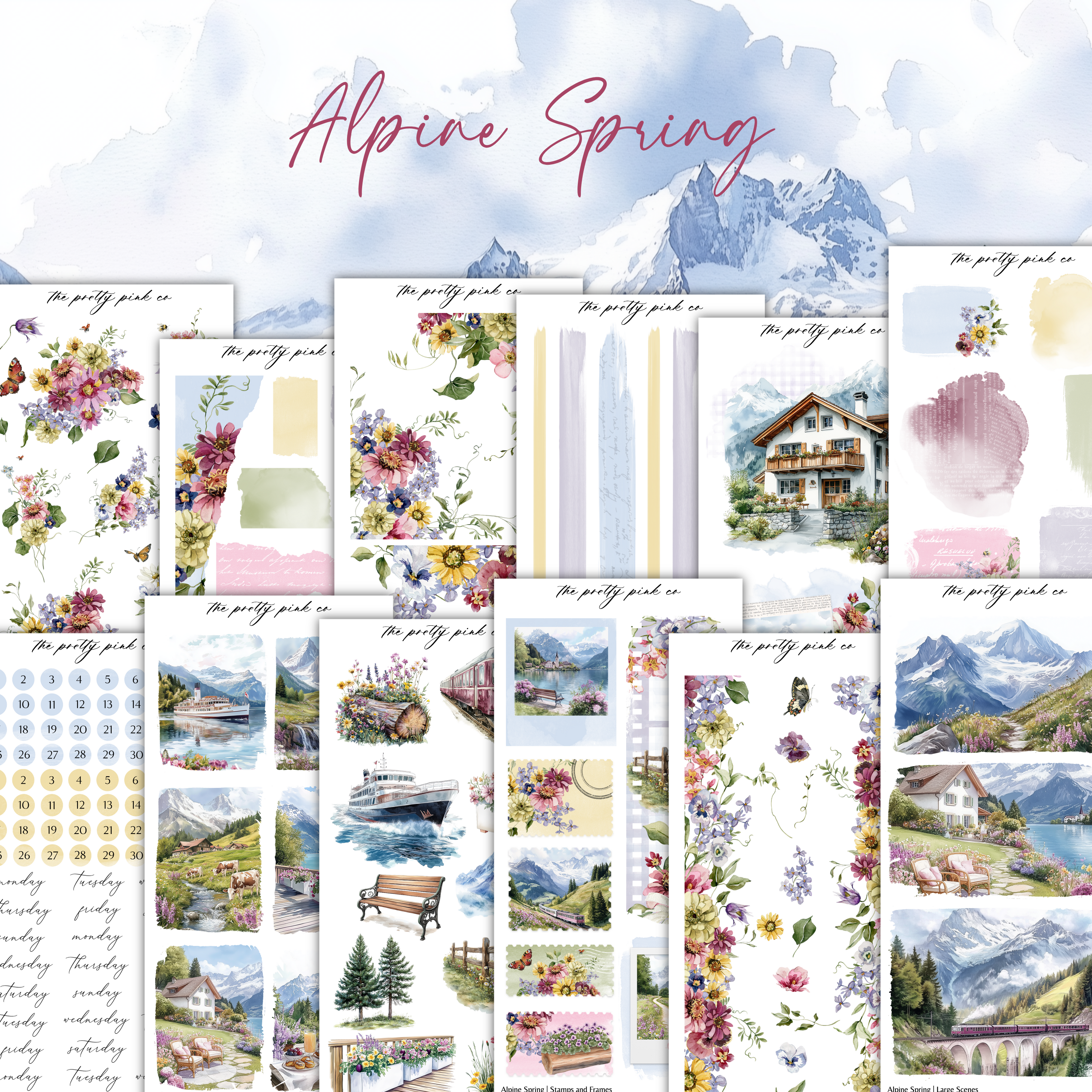 Alpine Spring | Decorative Kit