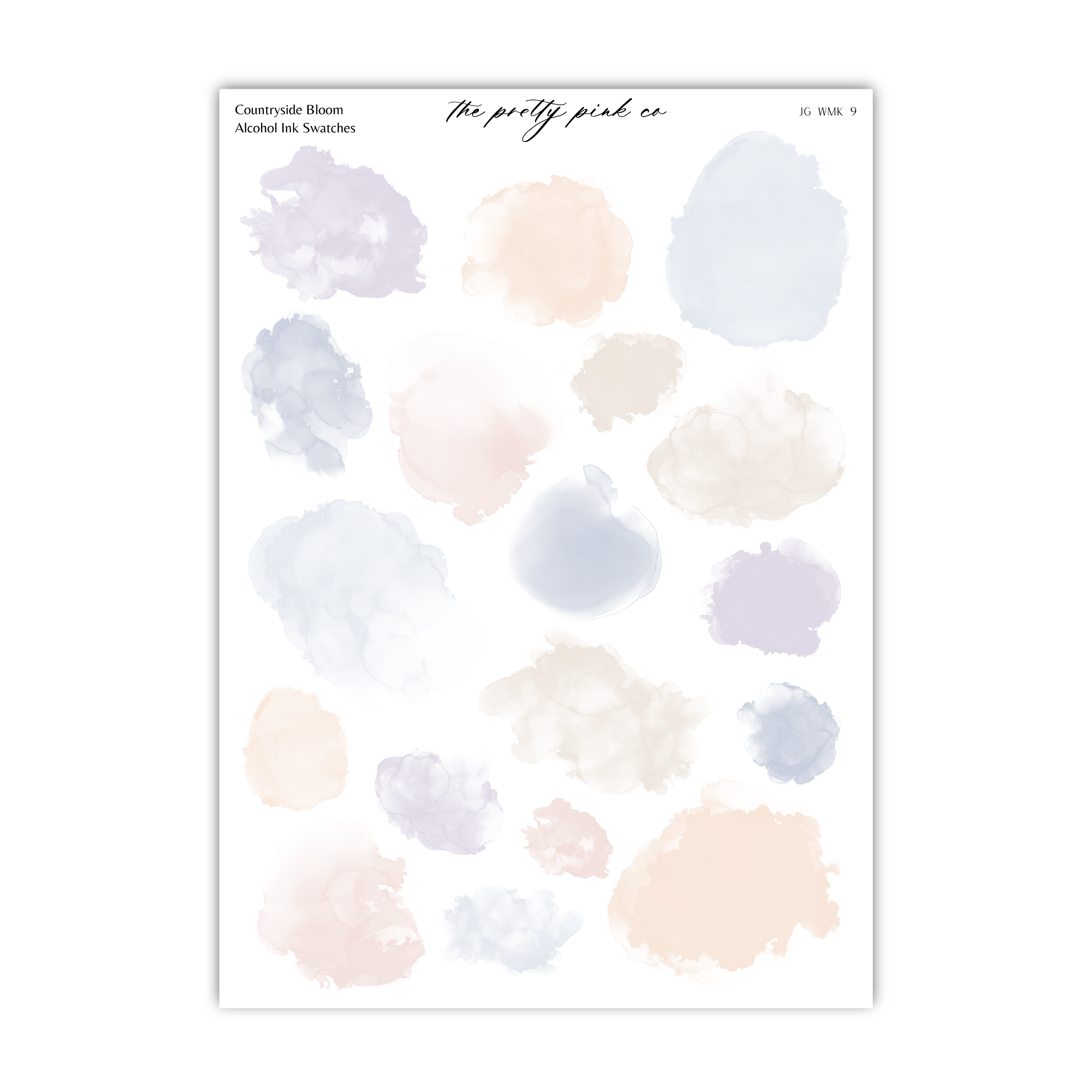 Countryside Bloom | Ink Swatches