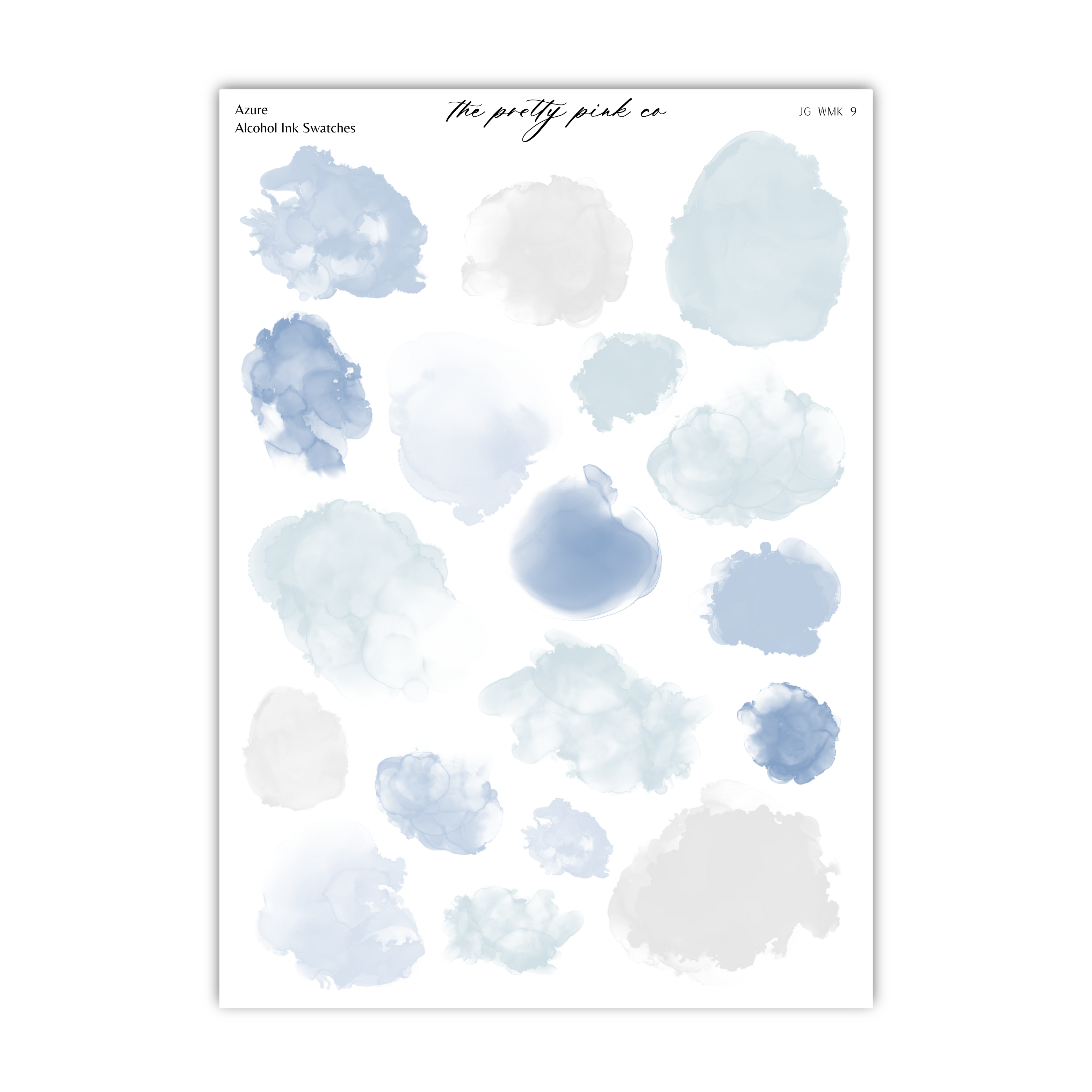 Azure | Ink Swatches