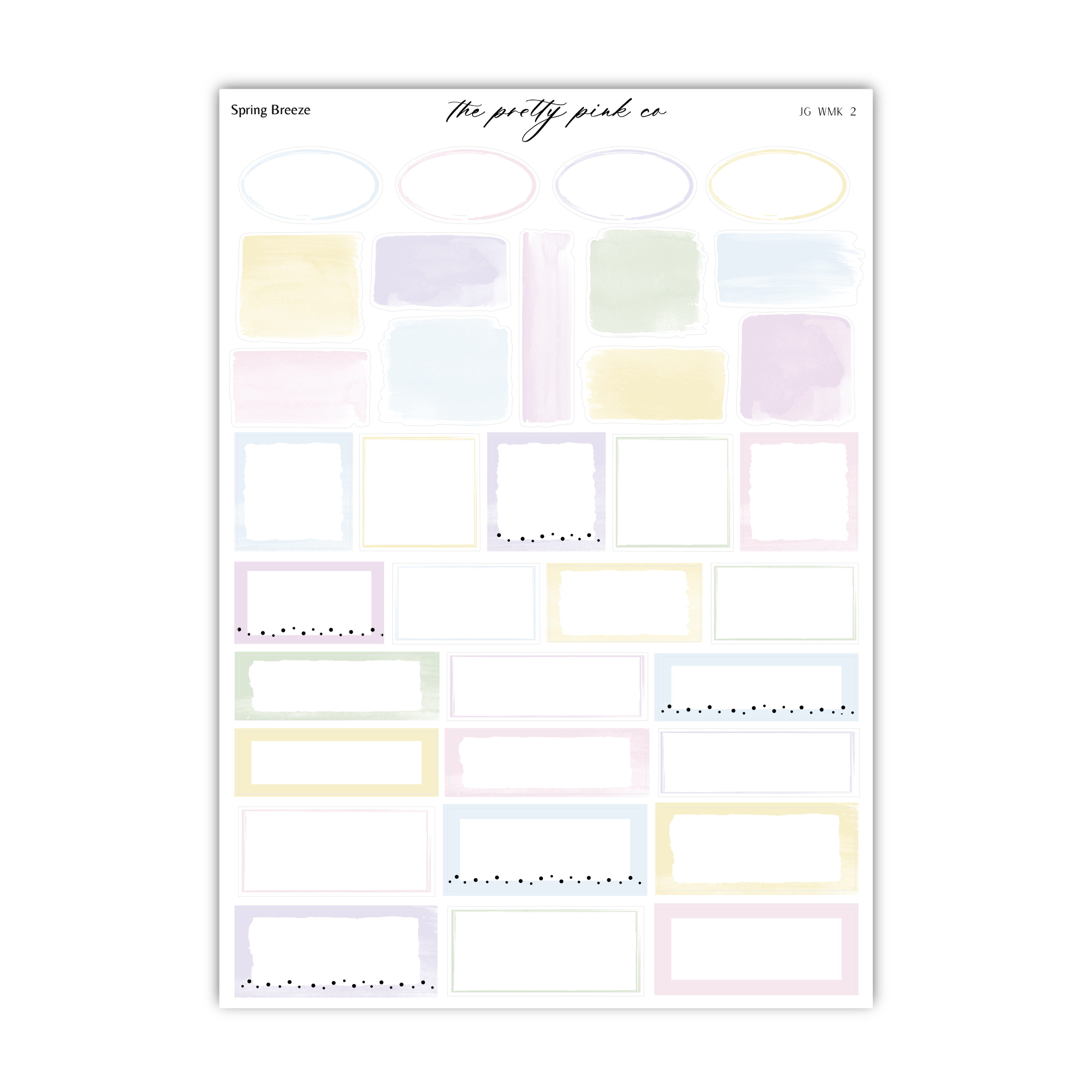 Spring Breeze | Foiled Weekly Kit