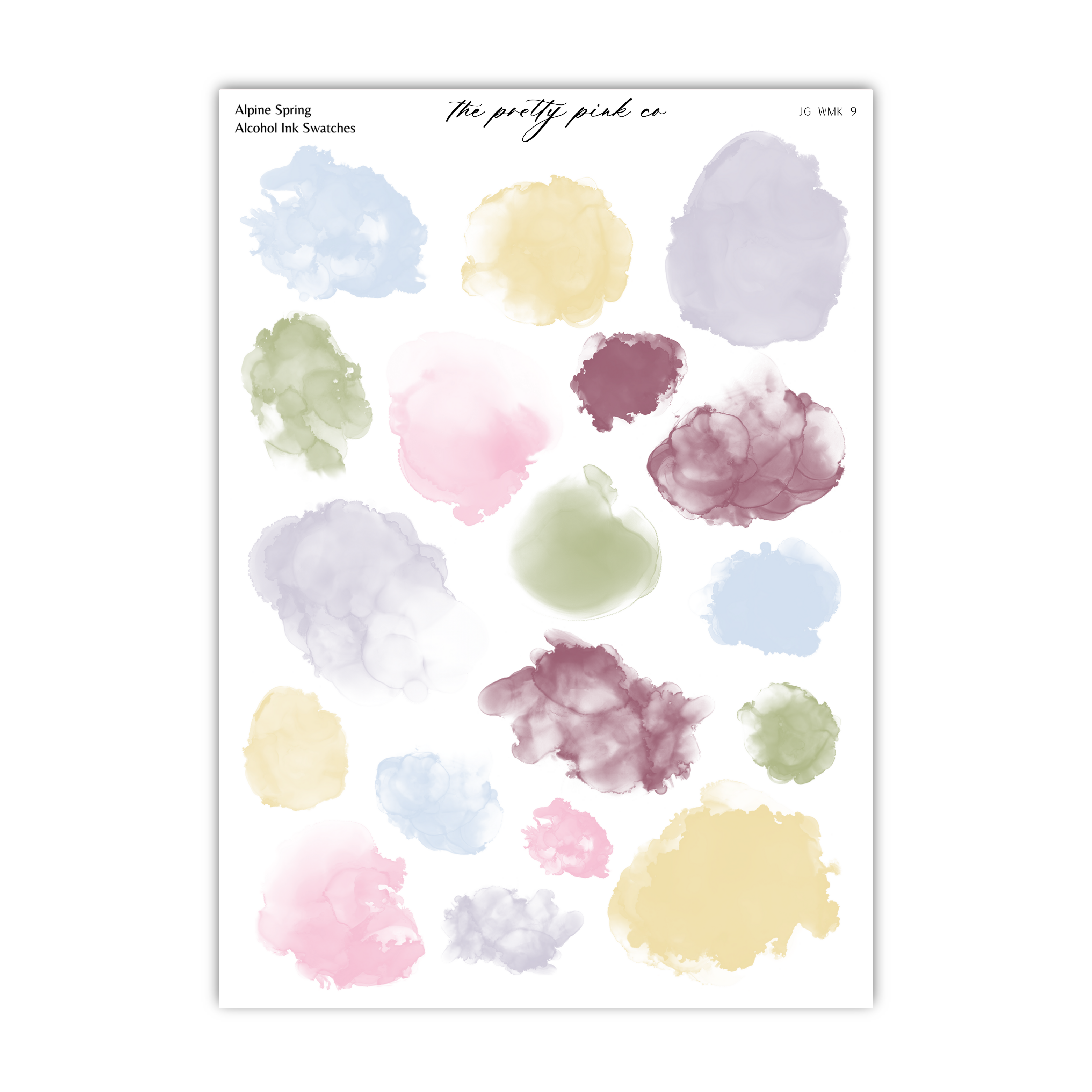 Alpine Spring | Ink Swatches