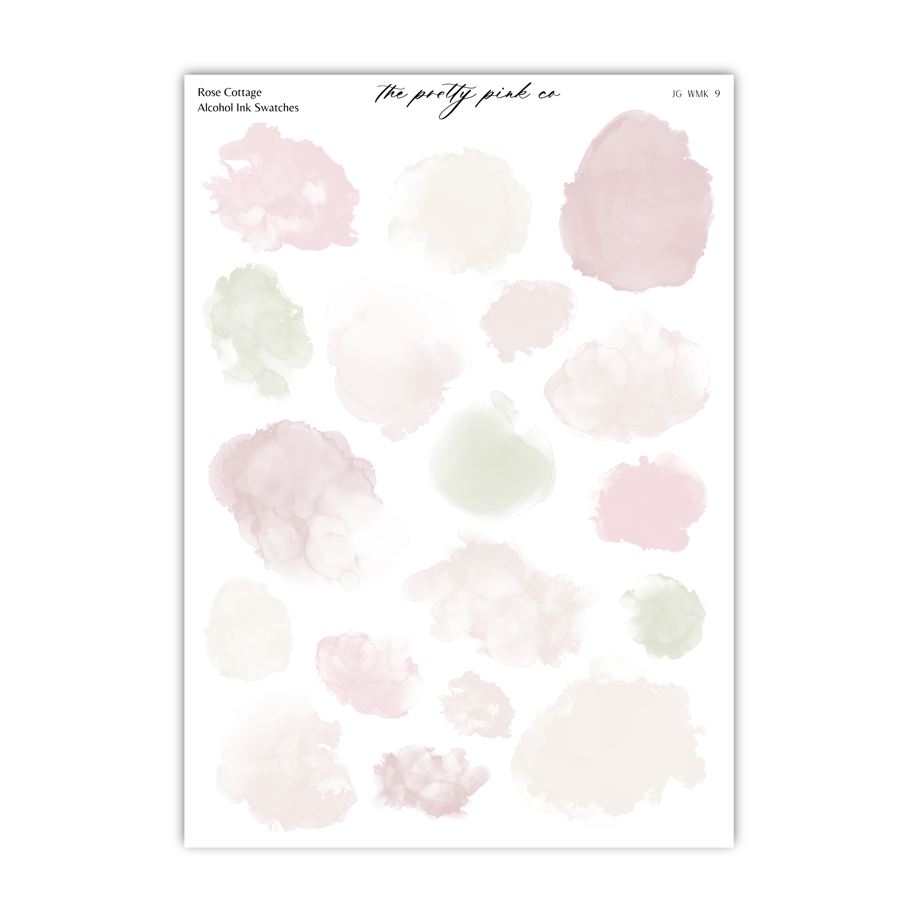 Rose Cottage | Ink Swatches