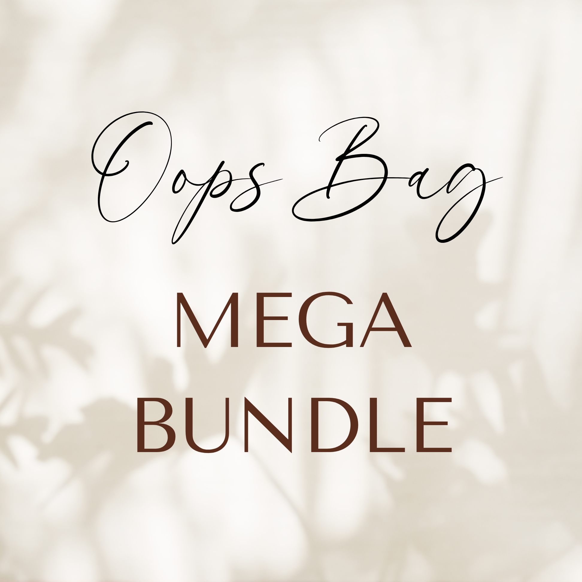 Oops Bag | Mega Bundle