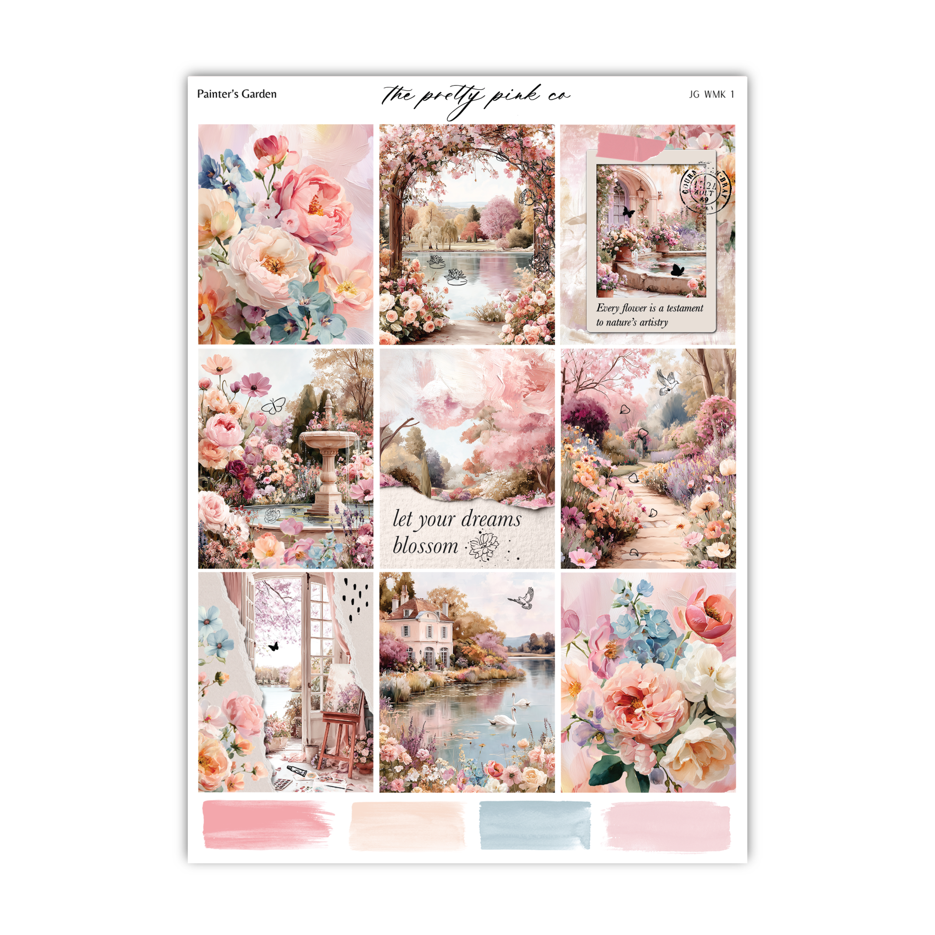 Painter's Garden | Foiled Weekly Kit