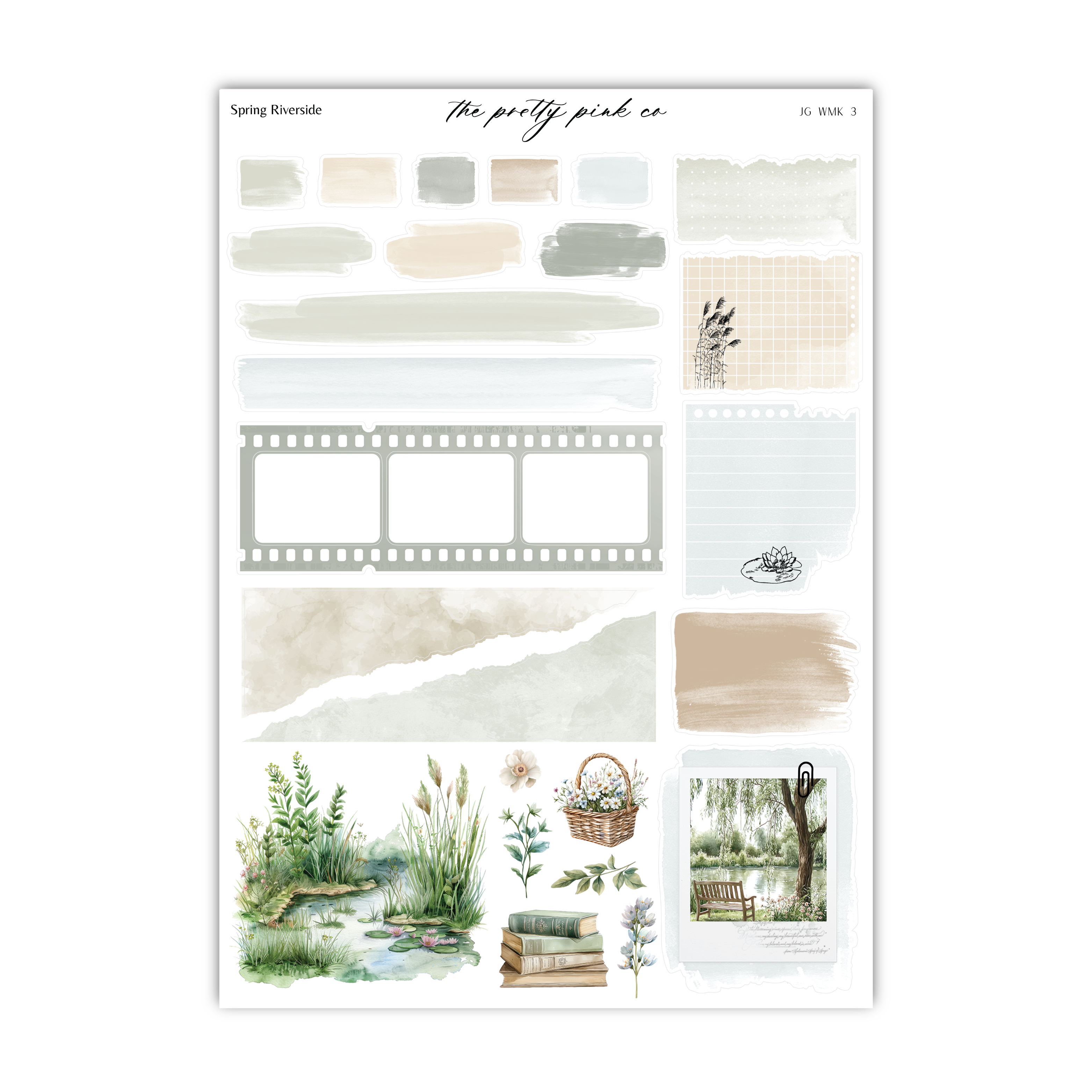 Spring Riverside | Foiled Weekly Kit