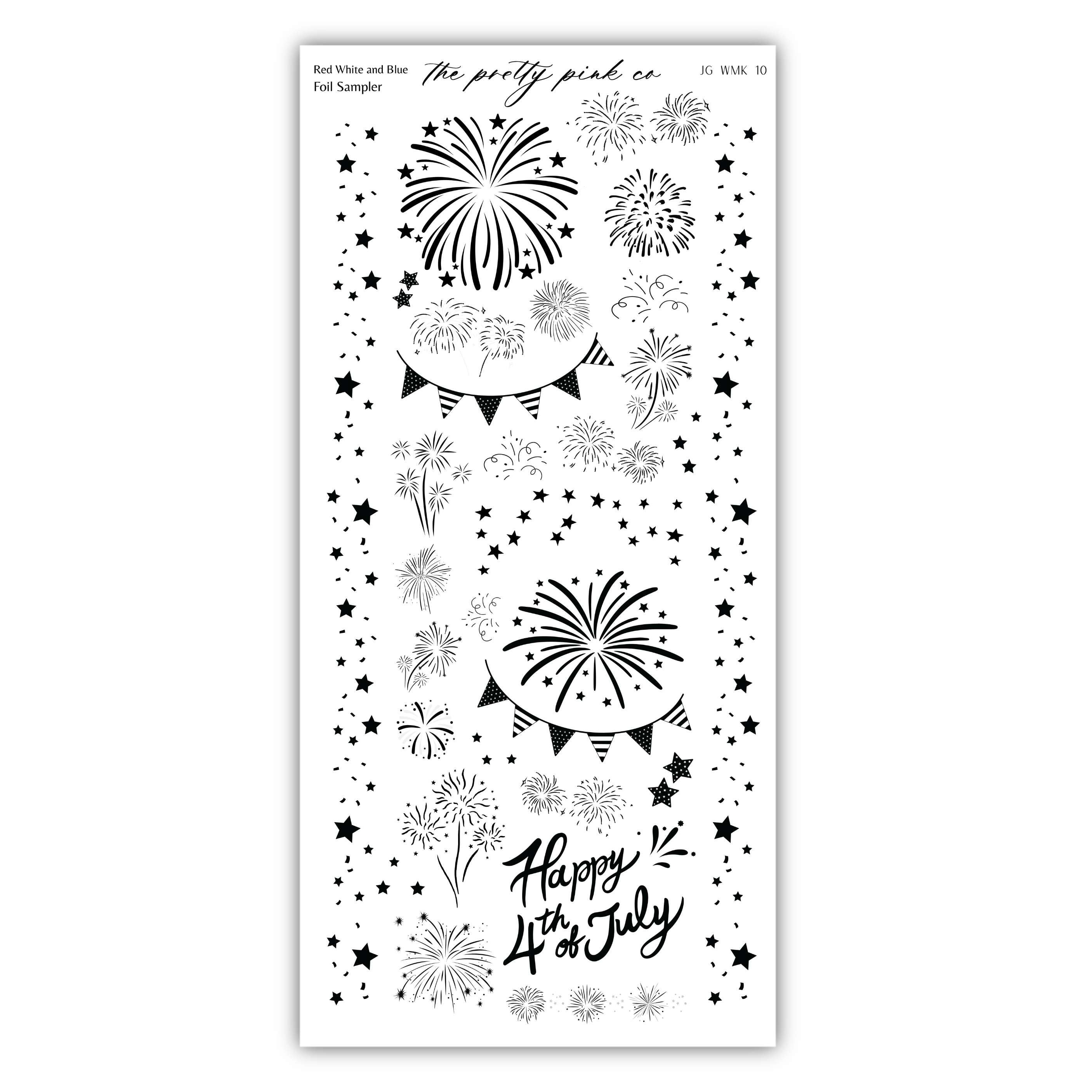 Red, White and Blue | Foil Sampler