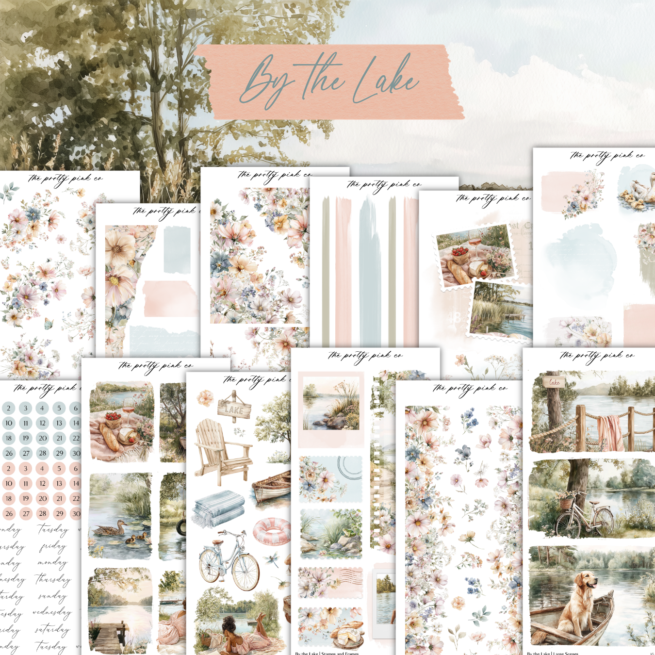 By the Lake | Decorative Kit