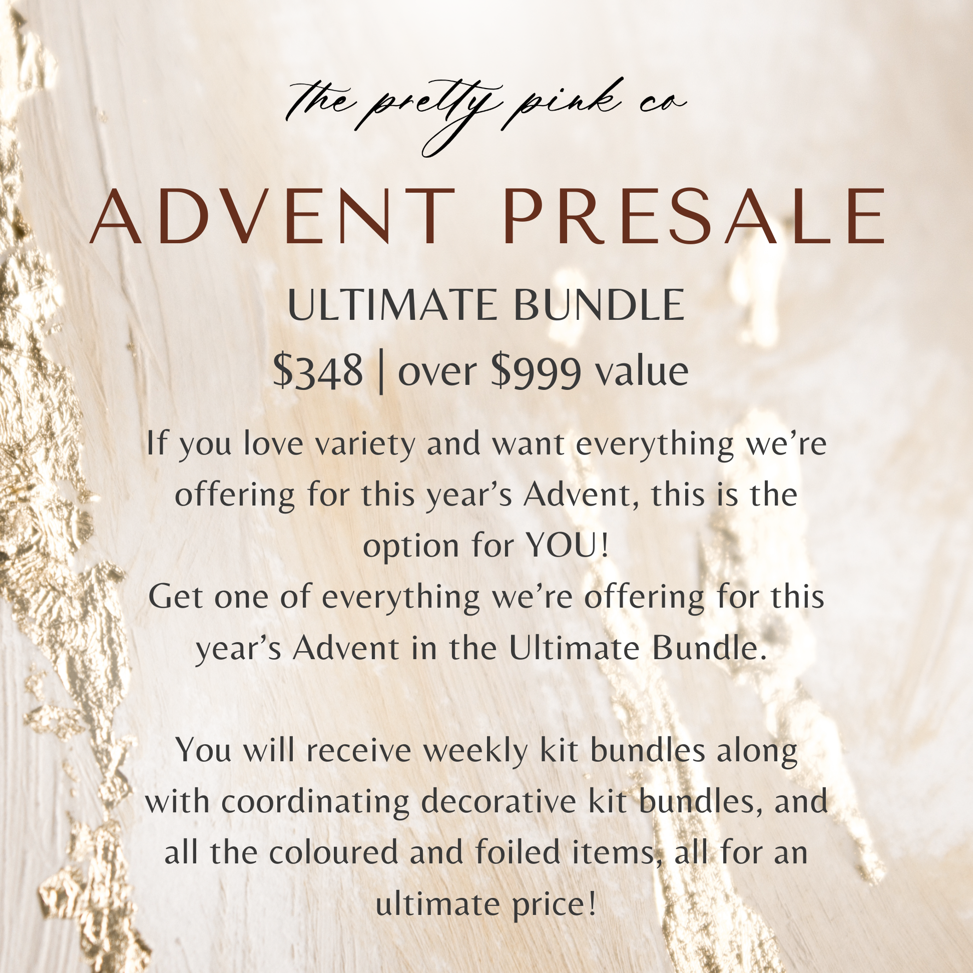 Advent 2024 Presale | Ultimate Bundle