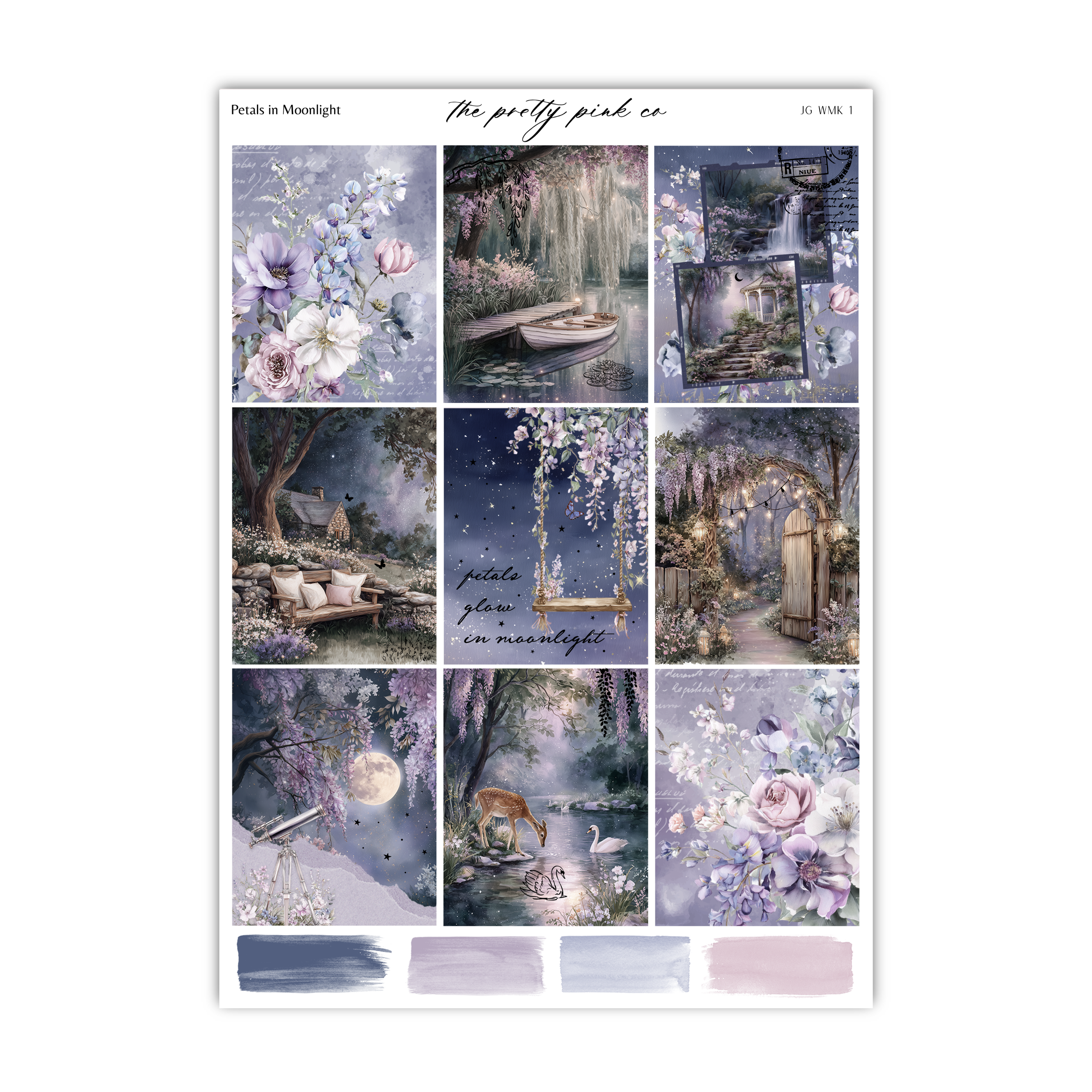 Petals in Moonlight | Foiled Weekly Kit