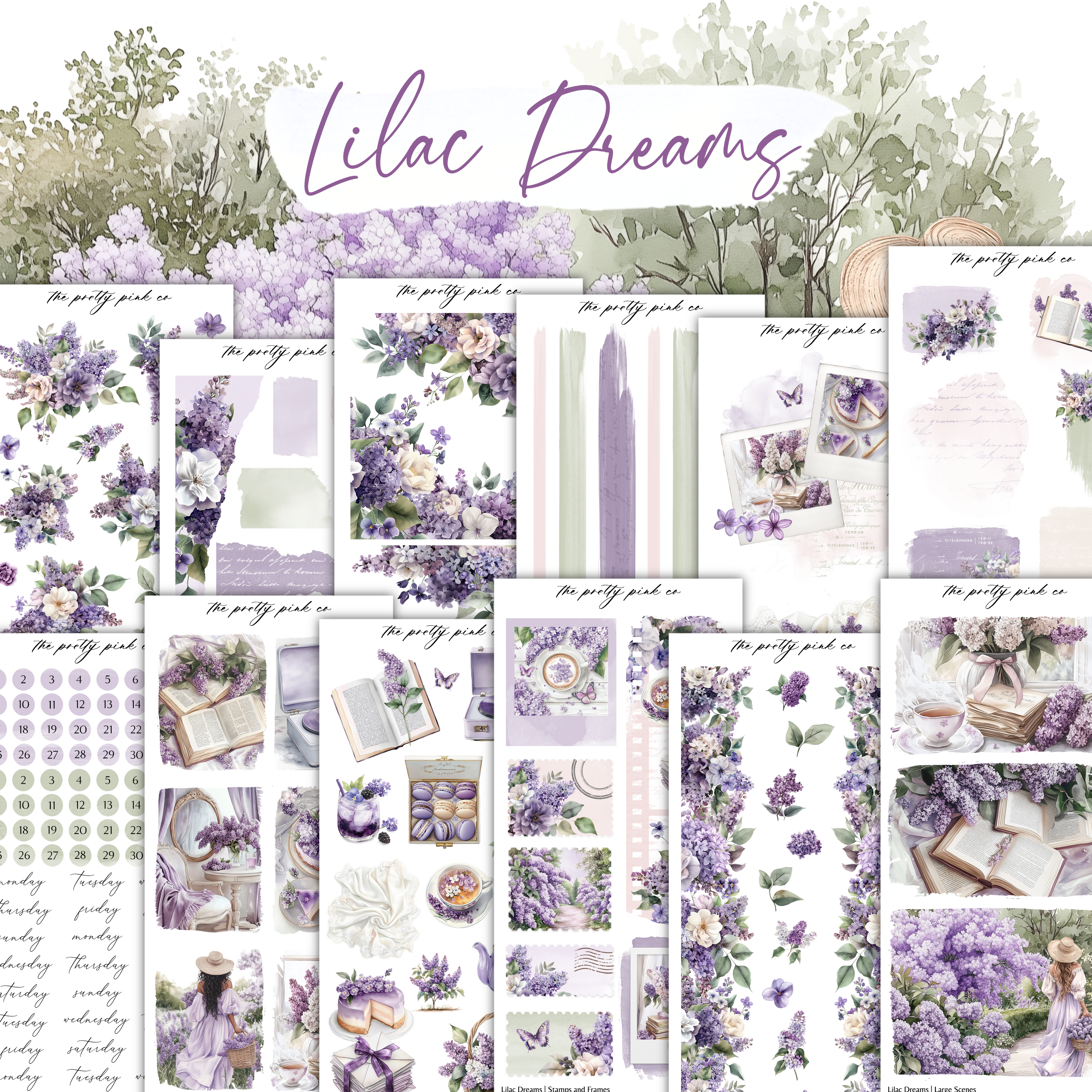 Lilac Dreams | Decorative Kit