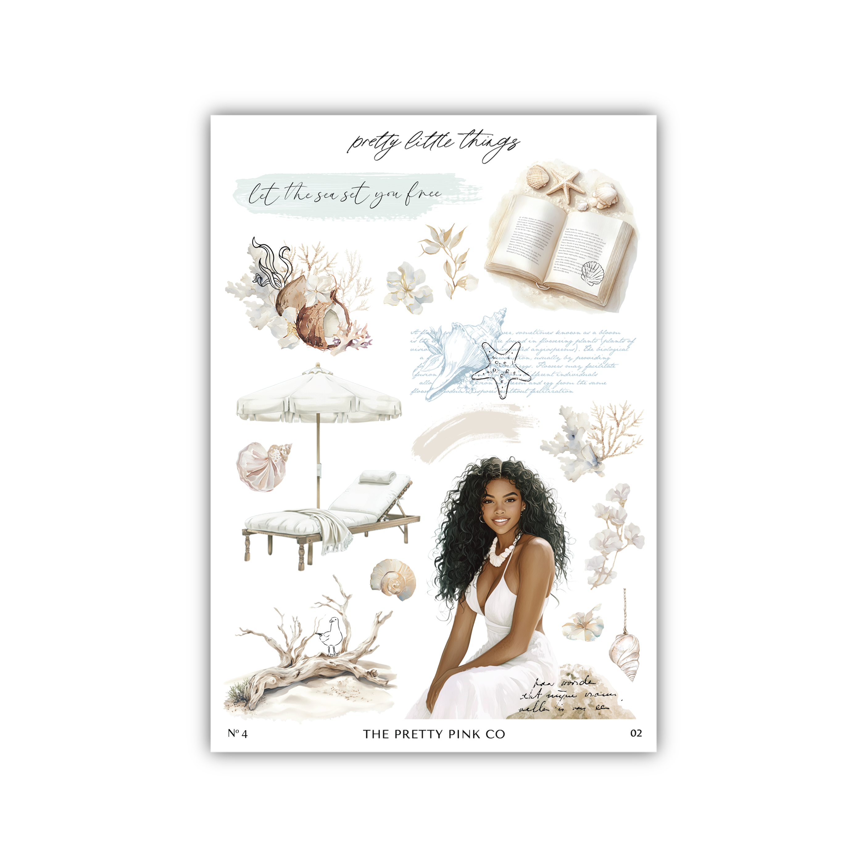 a poster of a woman in a white dress