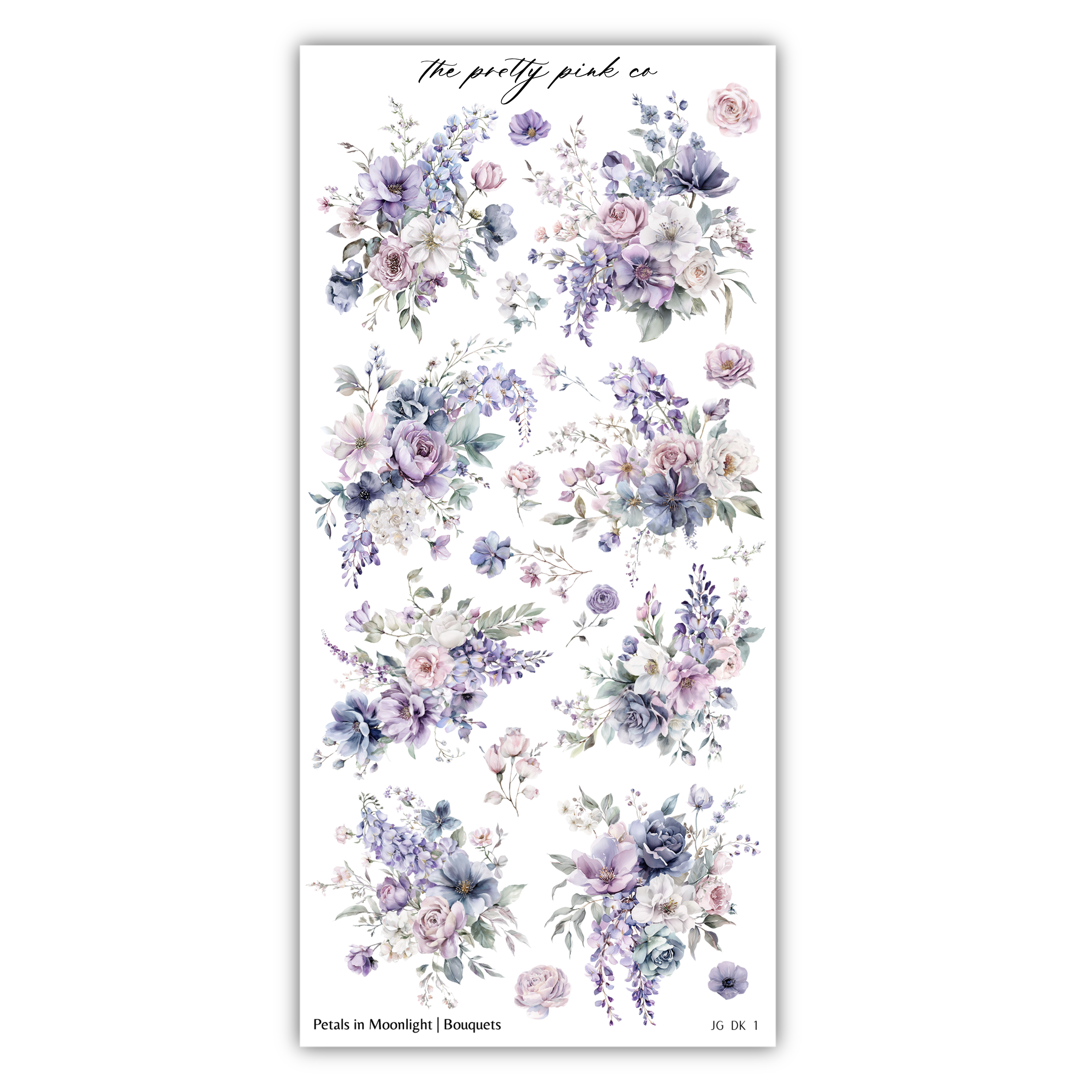 Petals in Moonlight | Decorative Kit