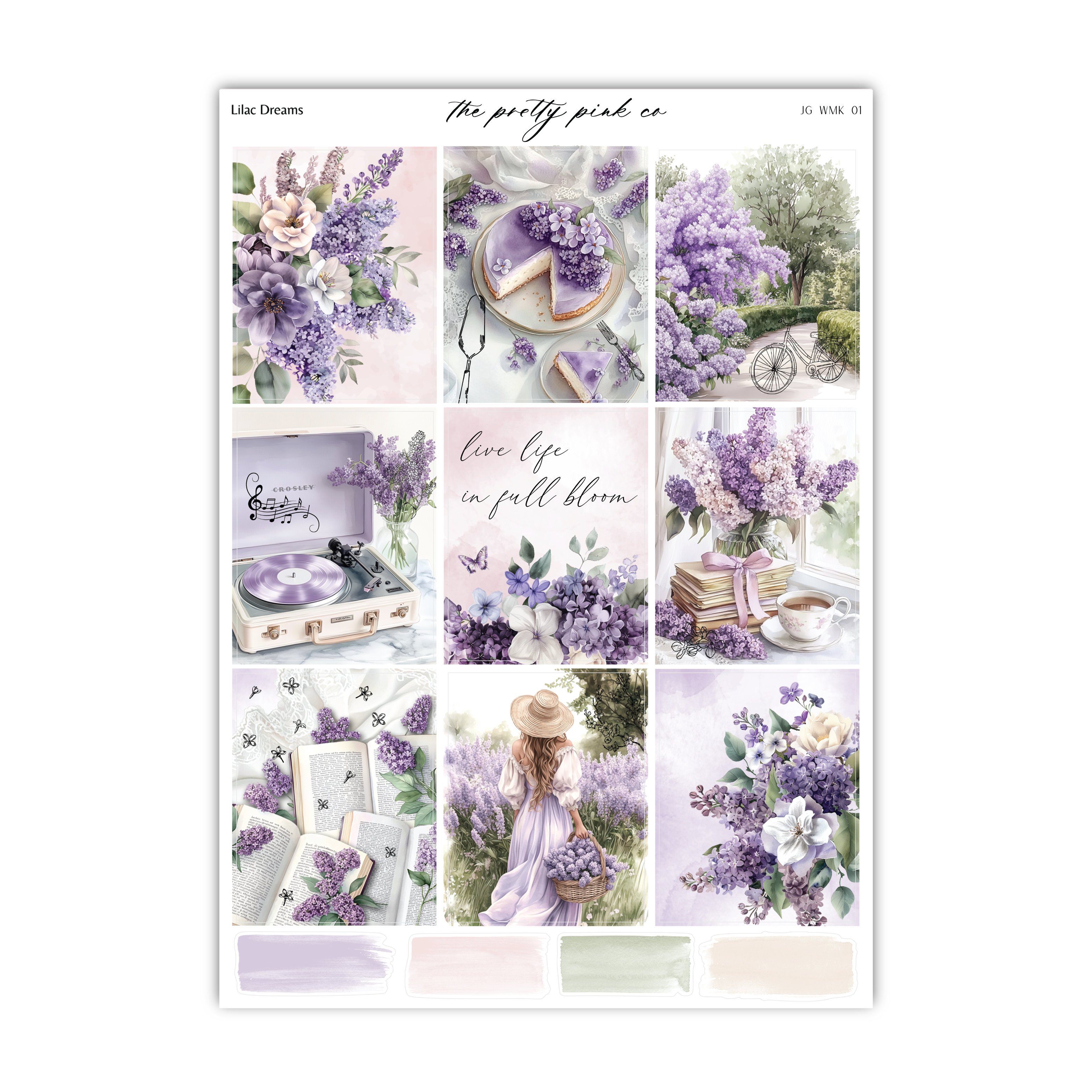 Lilac Dreams | Foiled Weekly Kit