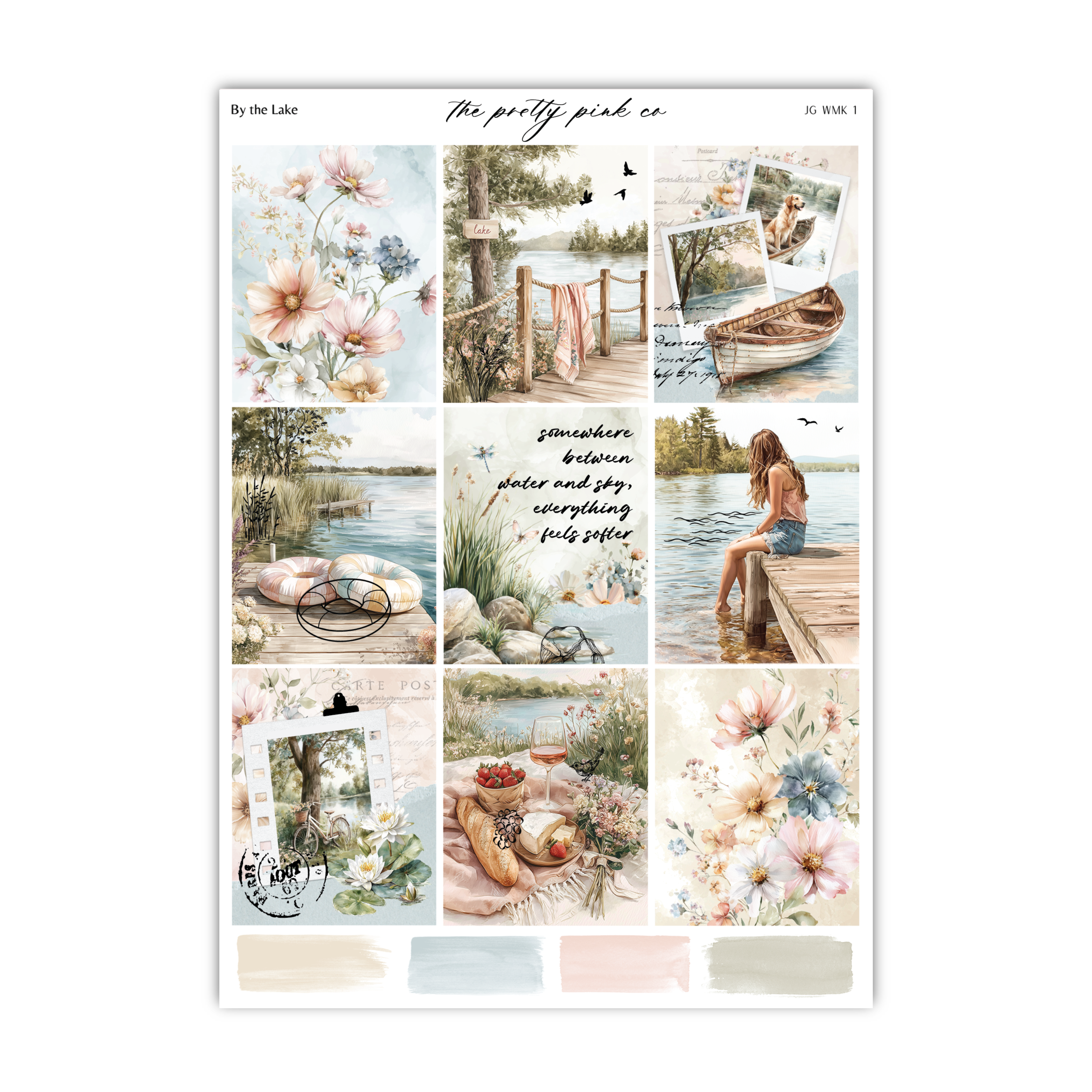 By the Lake | Foiled Weekly Kit