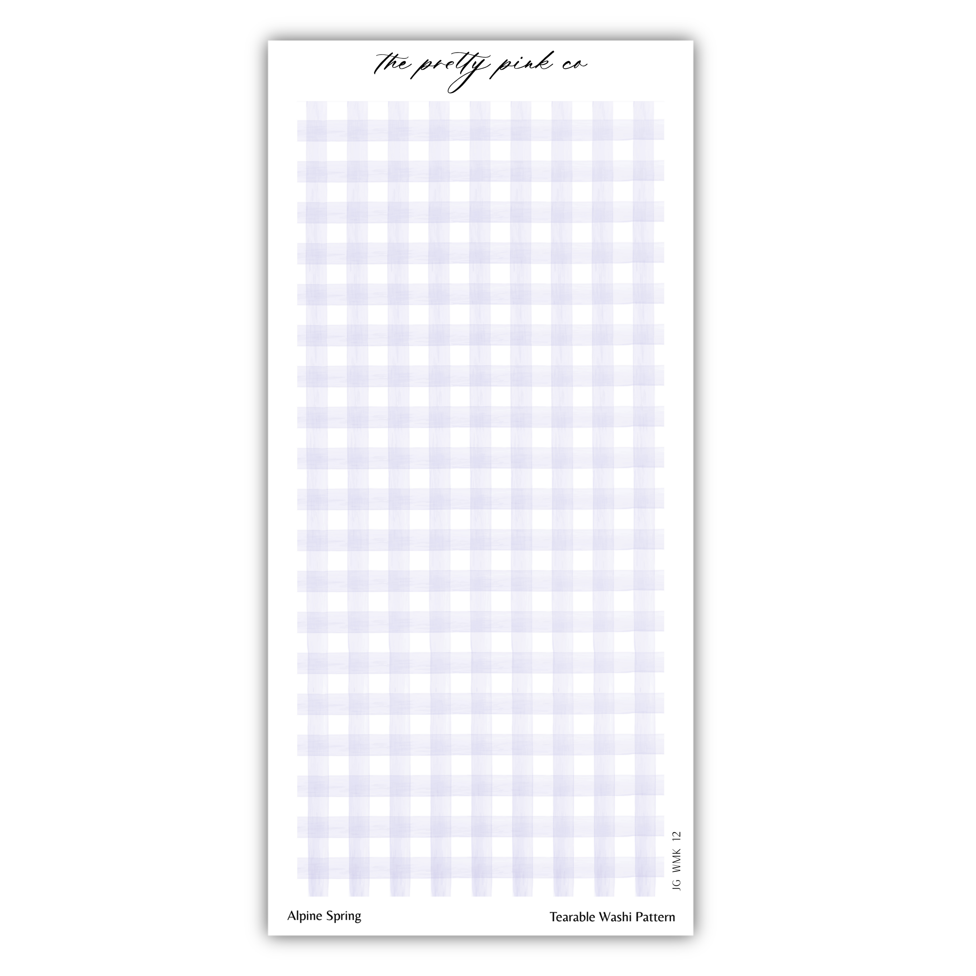 Alpine Spring | Tearable Washi Pattern