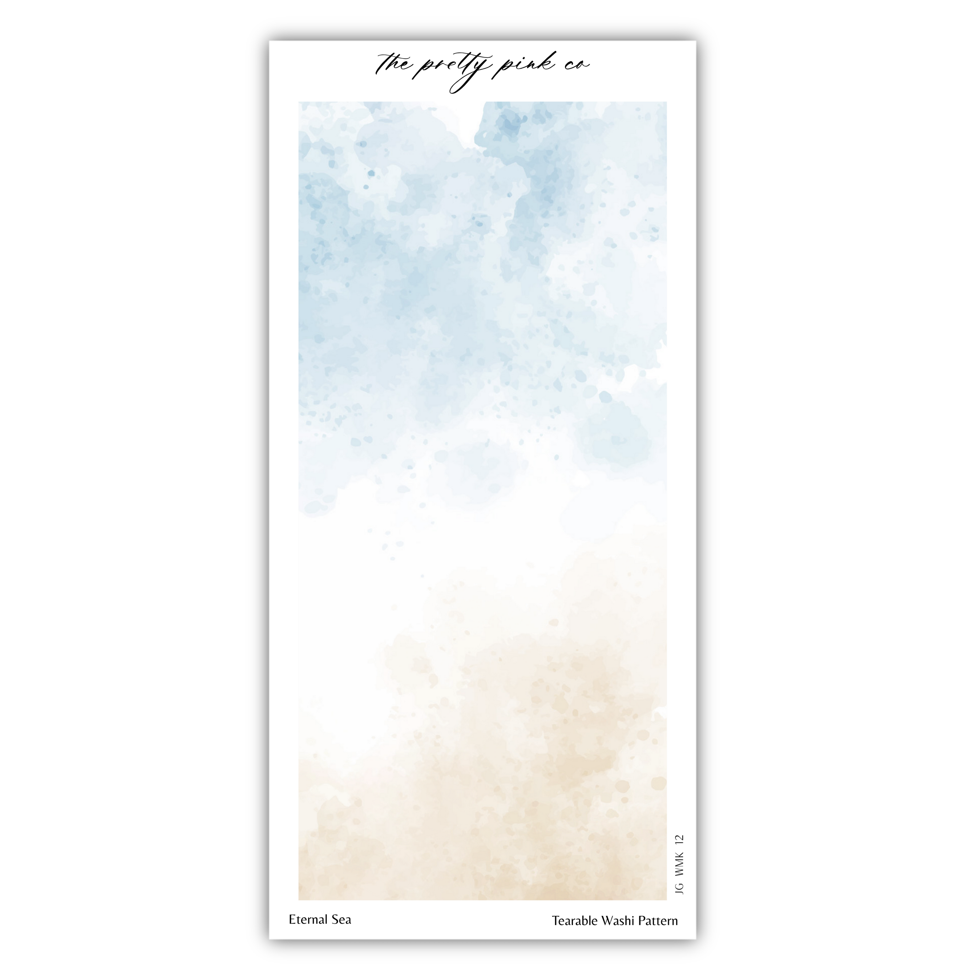 Eternal Sea | Tearable Washi Pattern