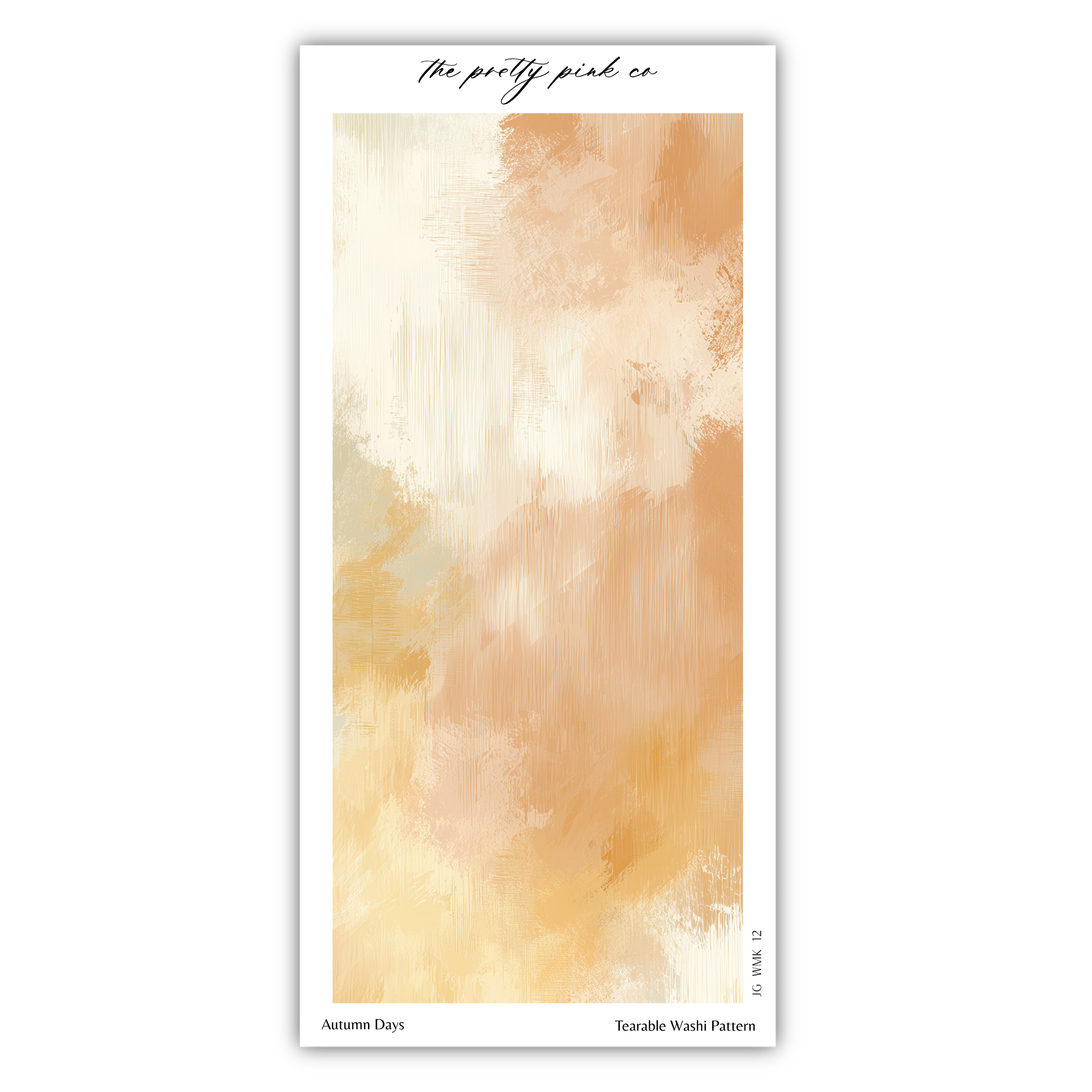 Autumn Days | Tearable Washi Pattern